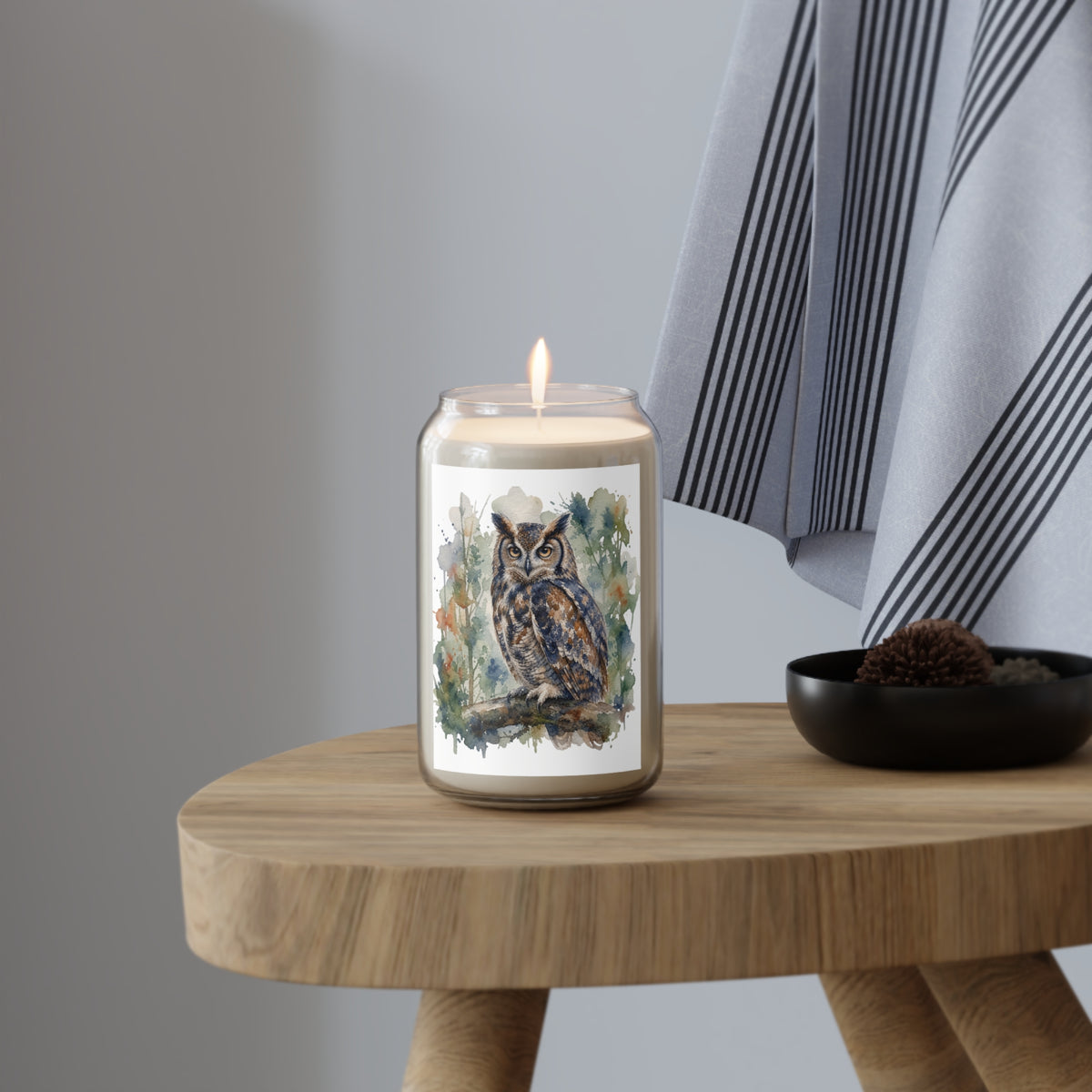 Teacher Fox Tee and Candle Gift Set