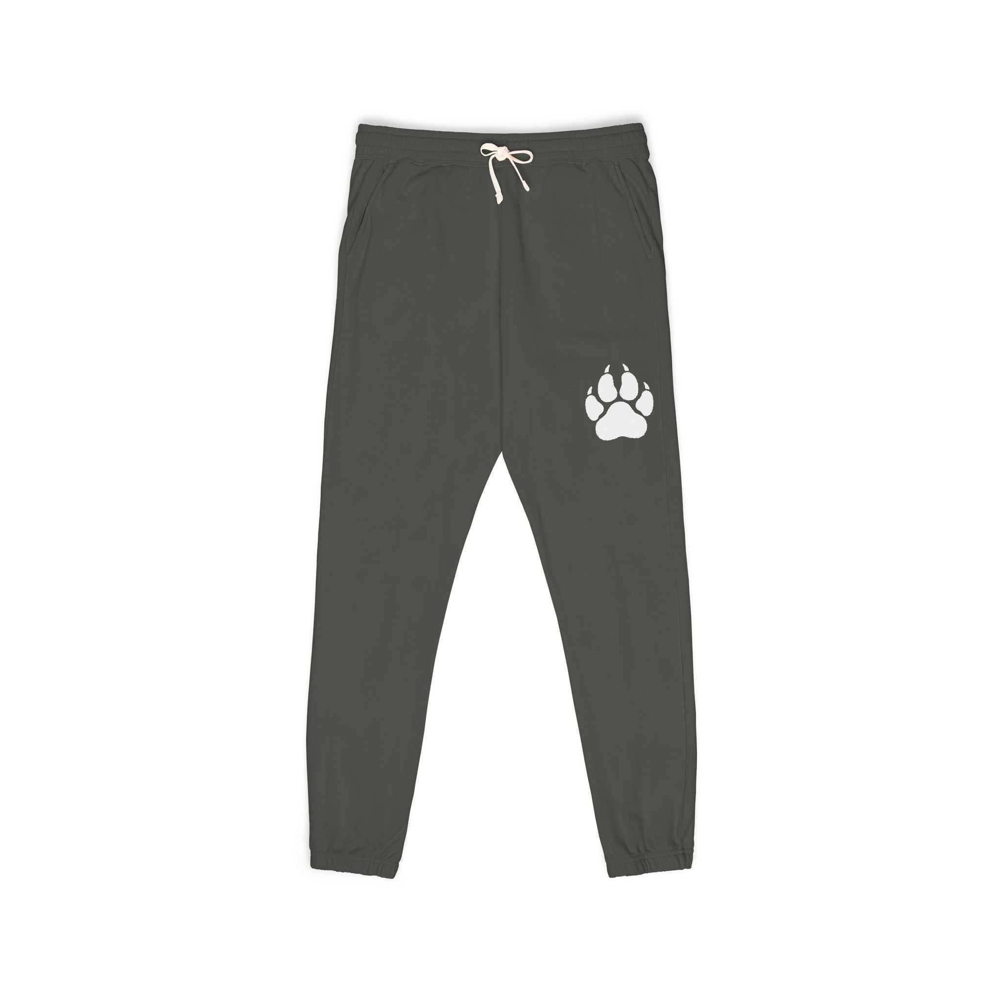 Paw Print Fleece Sweatpants — Cozy Pet-Lover Joggers