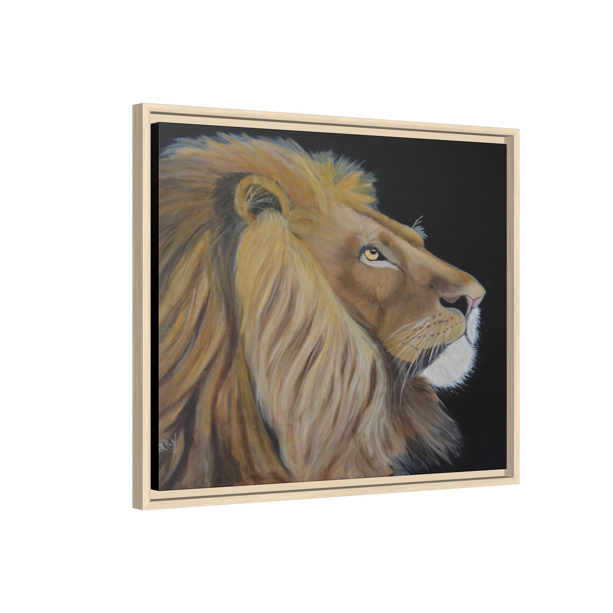 Regal Lion Portrait