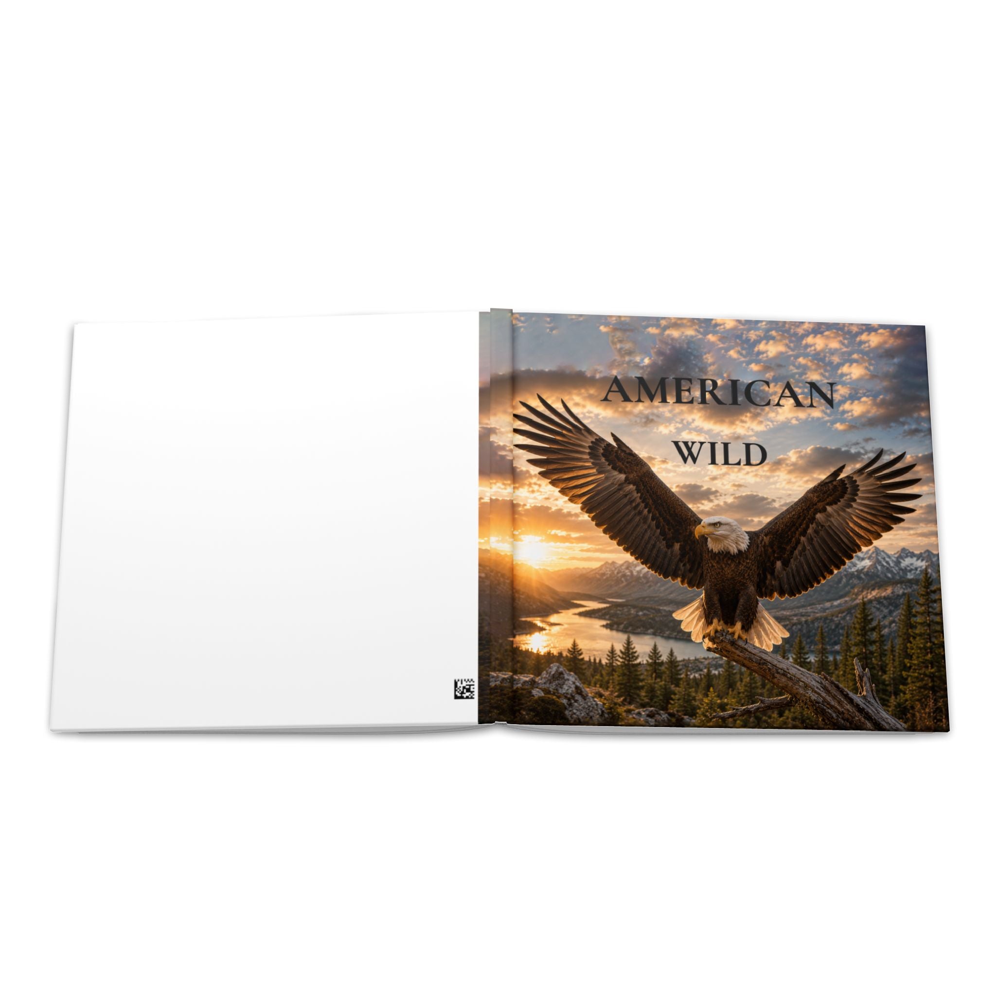 Hardcover Photo Book — "American Wild" Photography 8" x 8" Keepsake Book