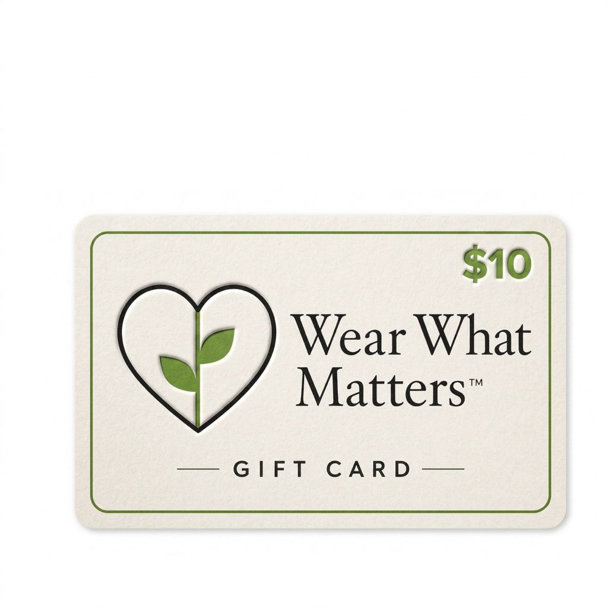 Wear What Matters Gift Cards
