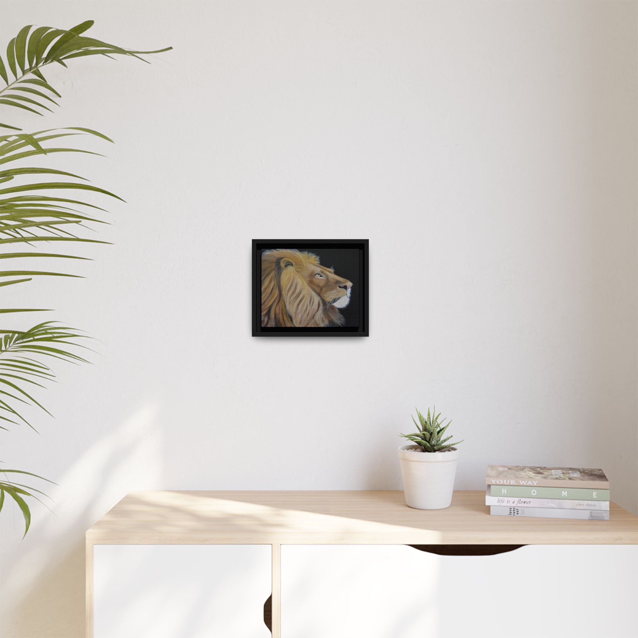 Regal Lion Portrait