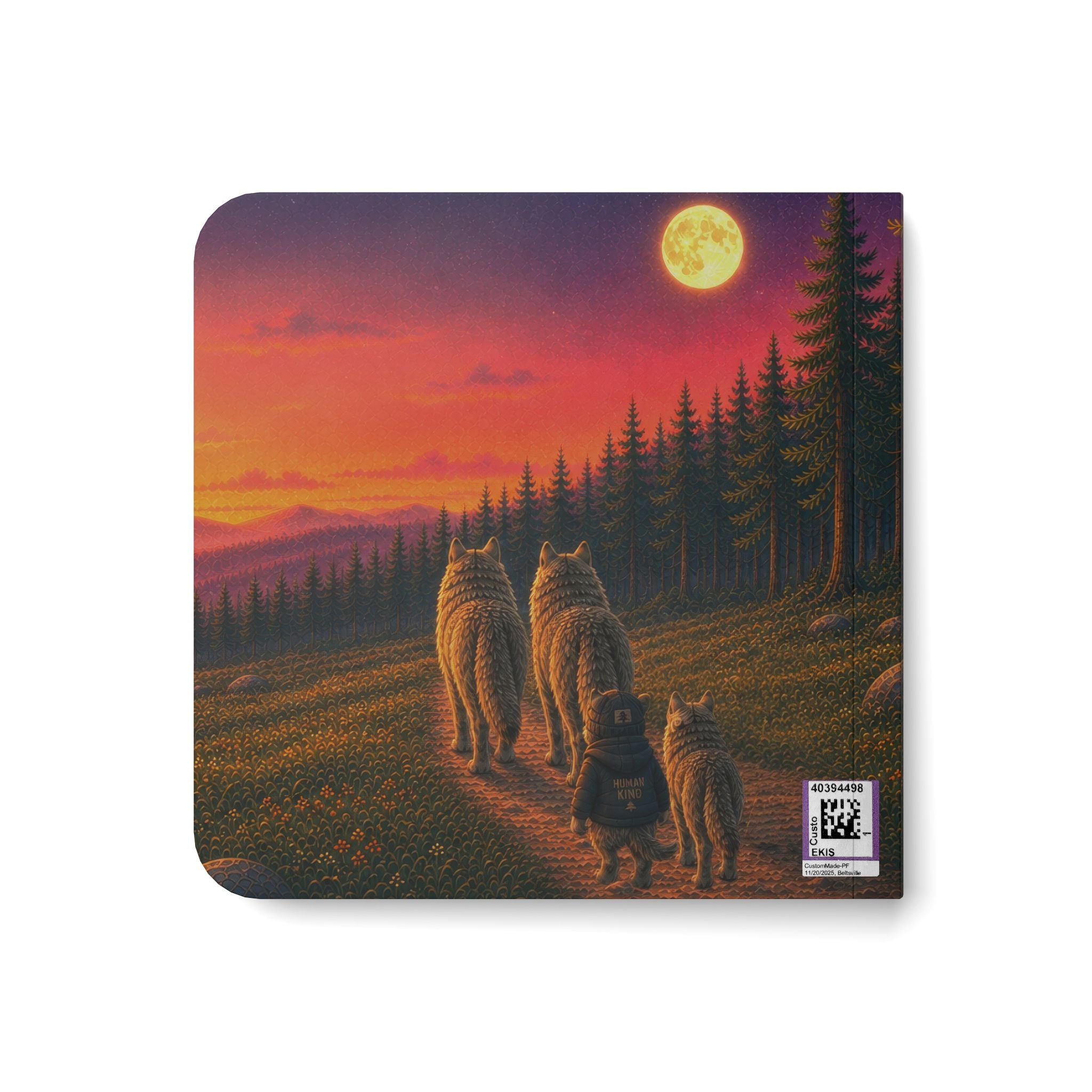Board Book — "Rowan and the Path He Chose" Kids' Woodland Adventure Storybook