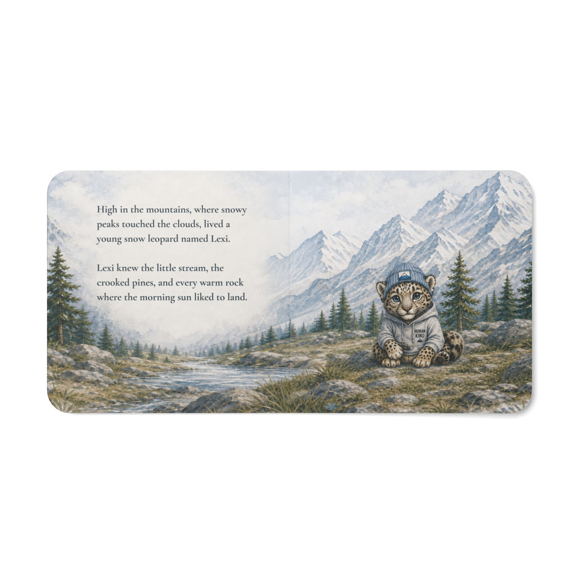 Board Book — “Lexi and the High Path” Children’s Mountain Adventure Picture Book