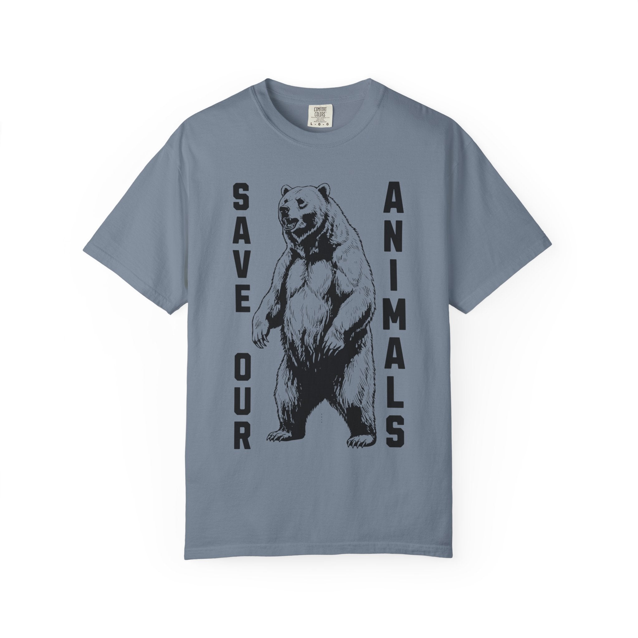 Save Our Animals Grizzly Bear T-Shirt