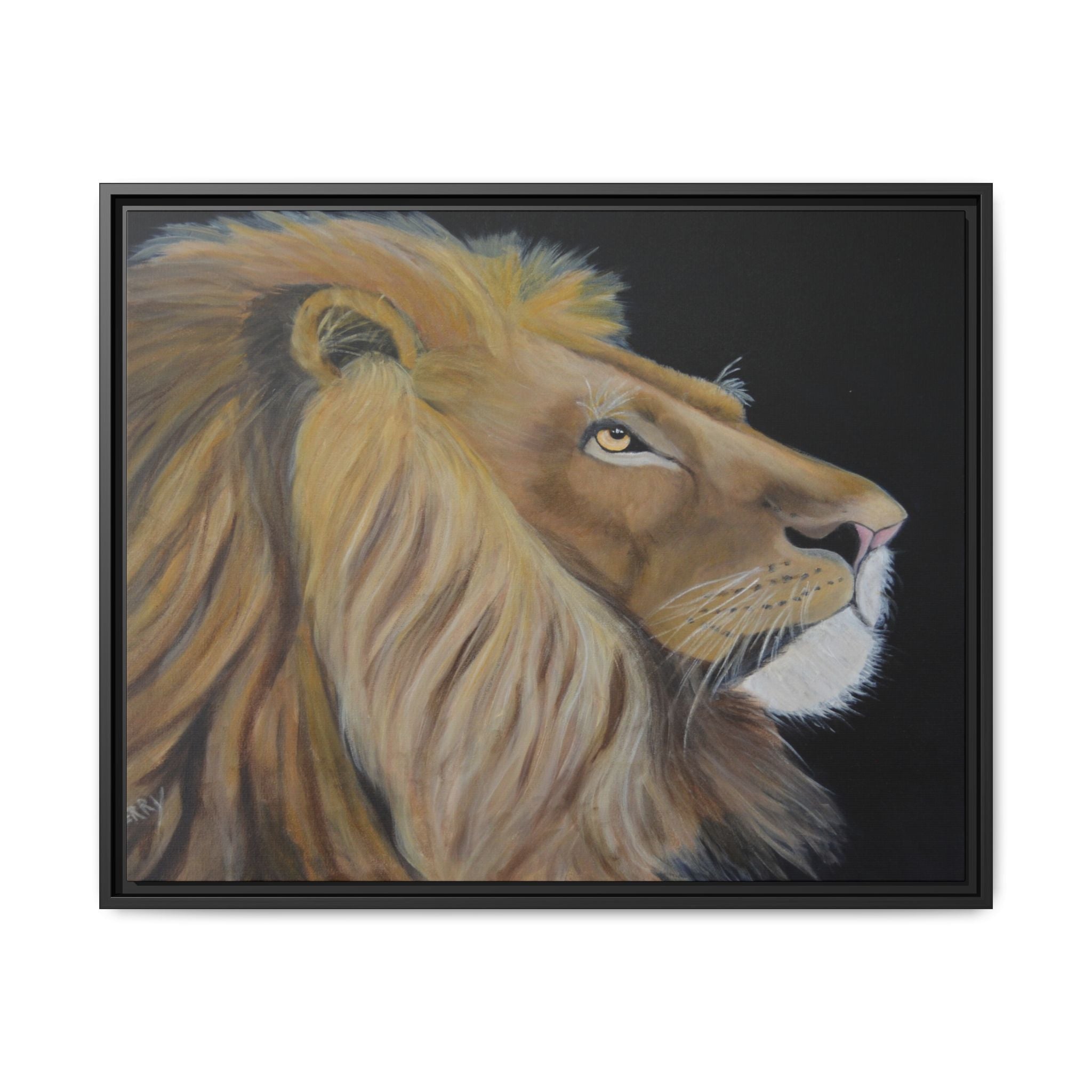 Regal Lion Portrait