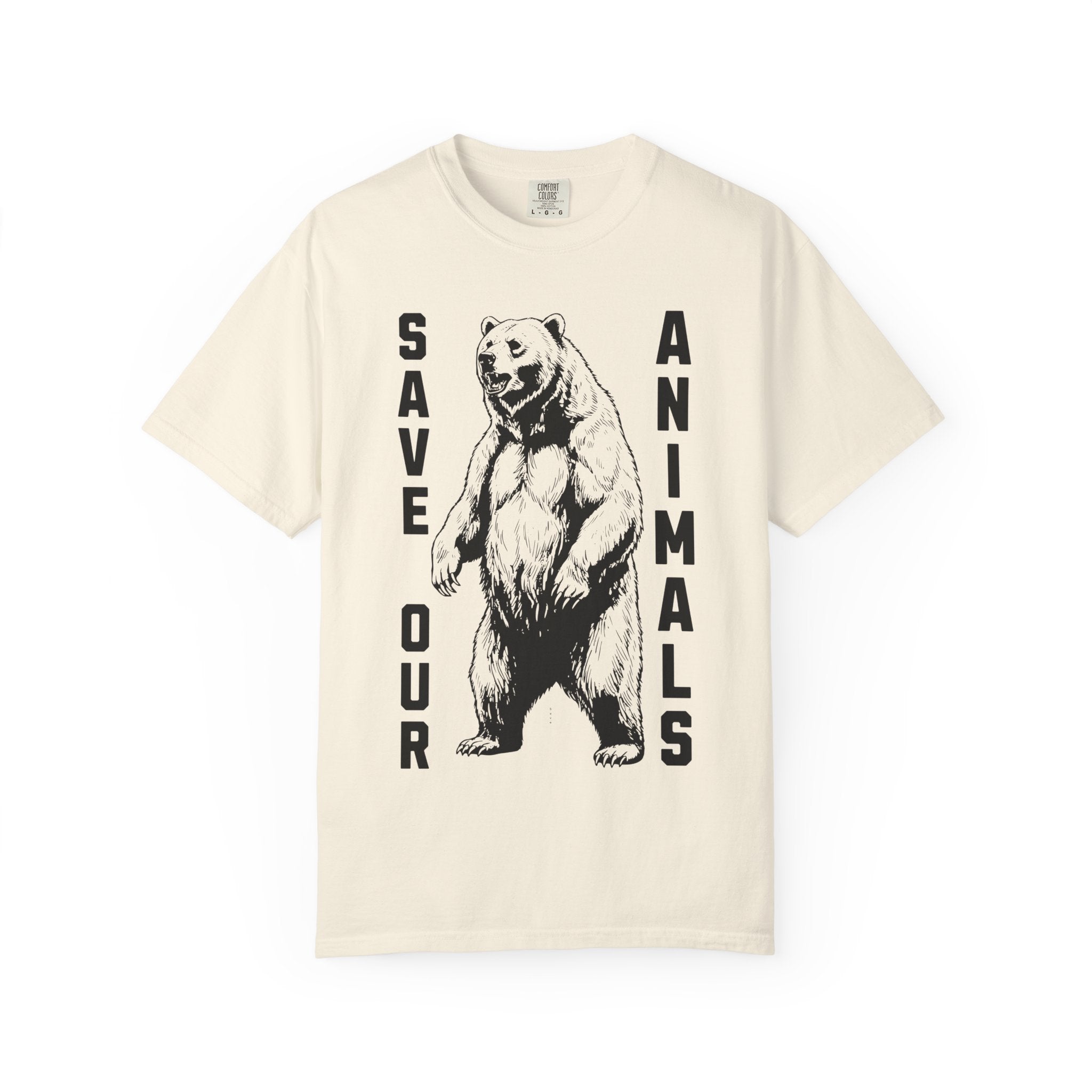 Save Our Animals Grizzly Bear T-Shirt