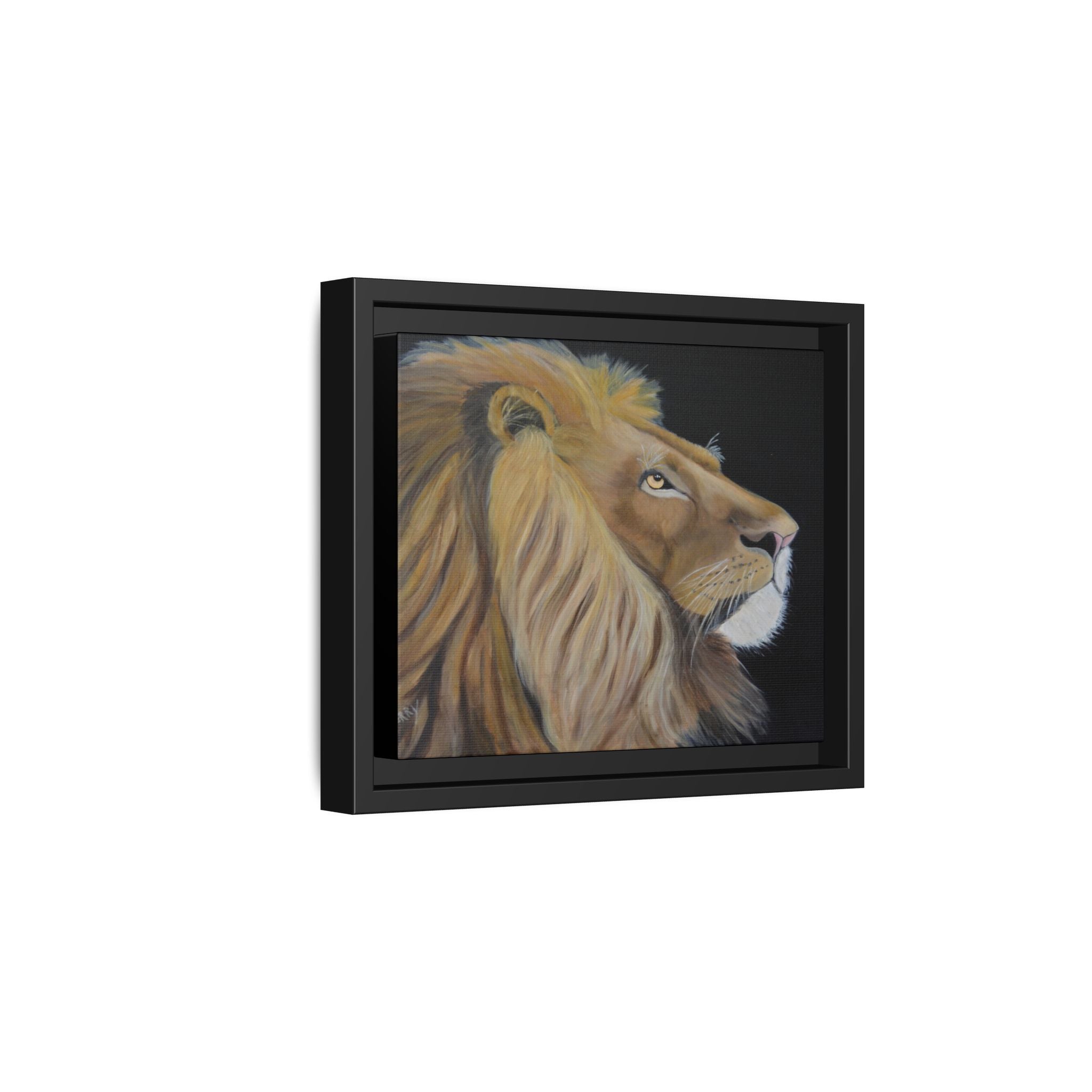 Regal Lion Portrait