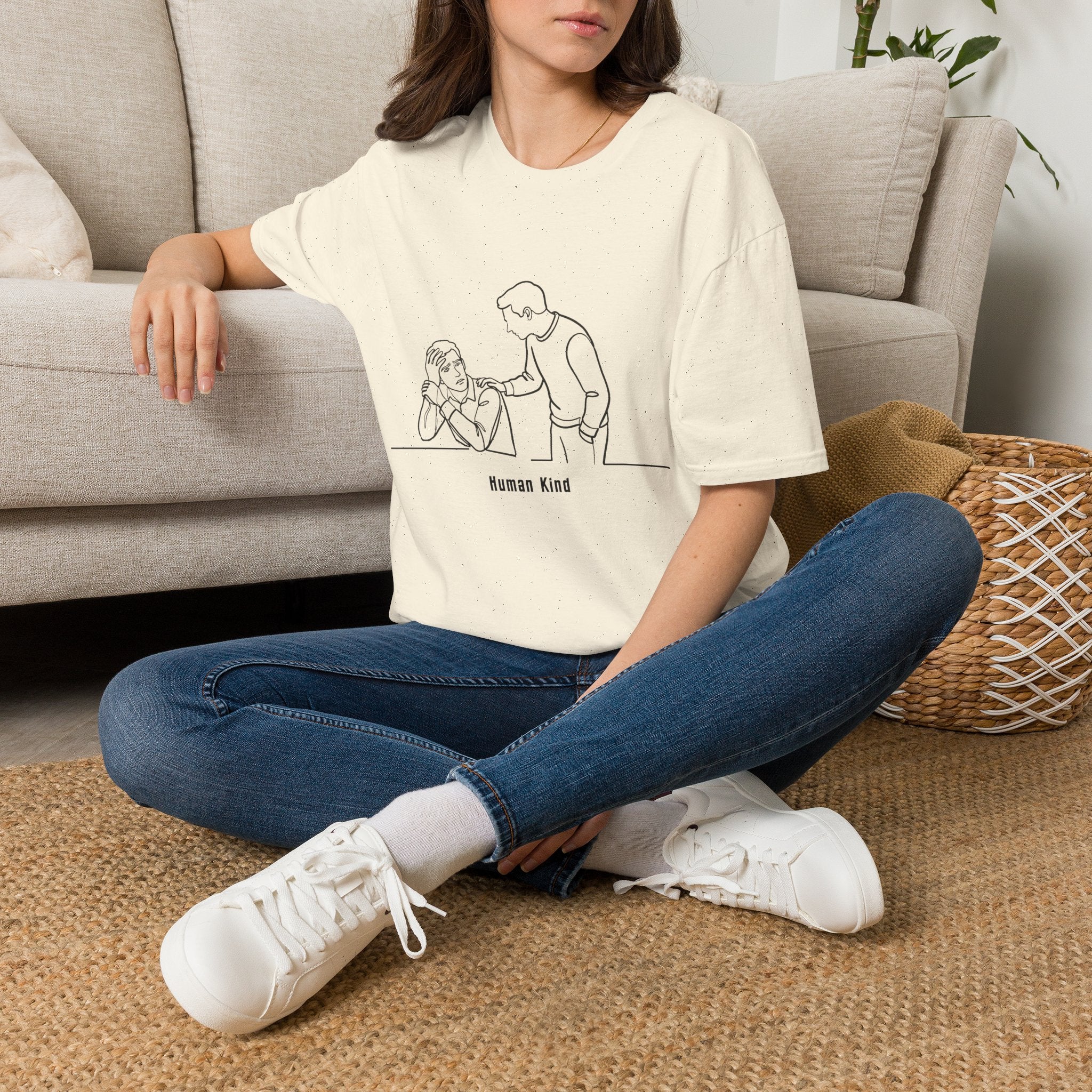 Comforting Friend - Human Kind T-Shirt