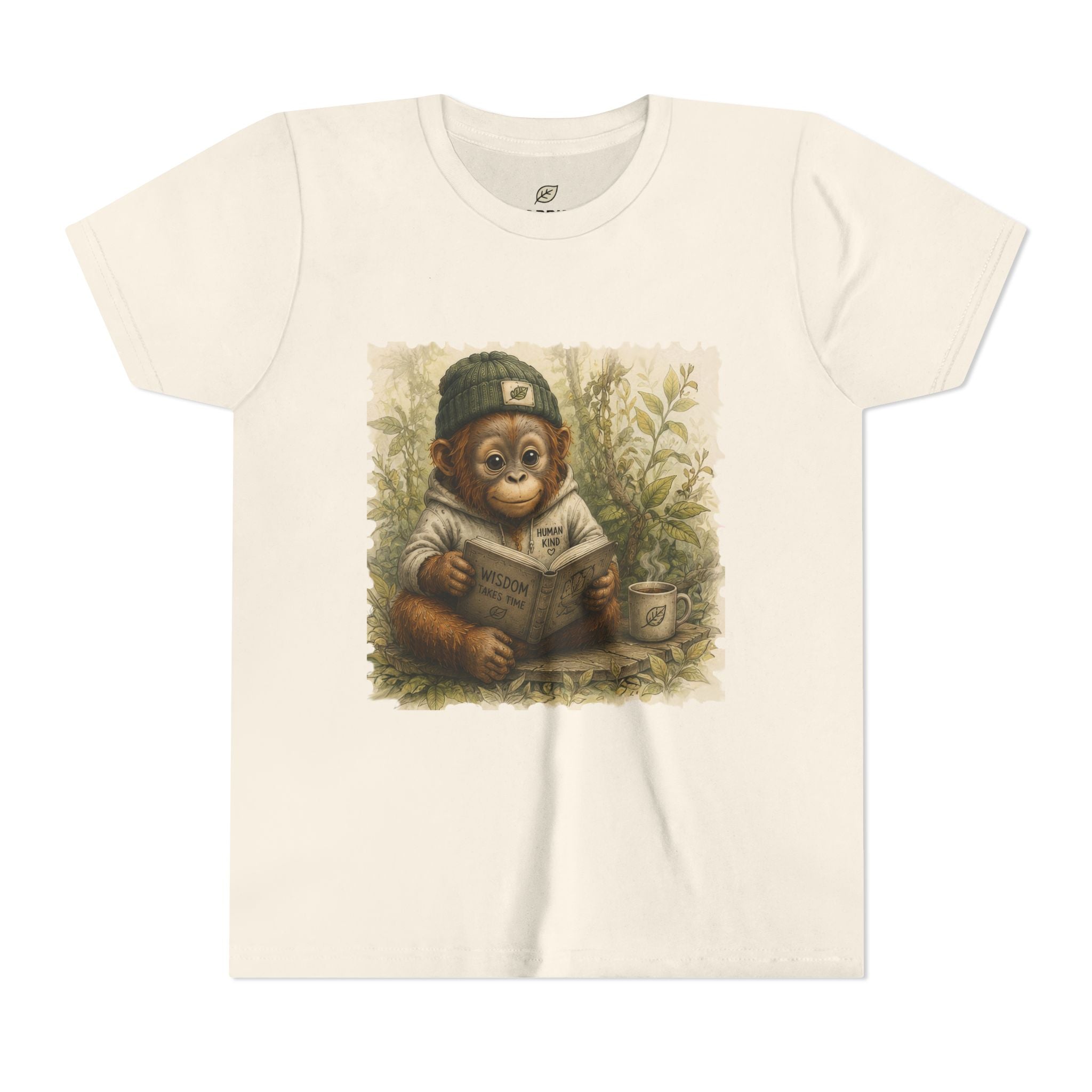 Meet Orrie Youth Tee — 'Wisdom Takes Time' Graphic Kids Shirt