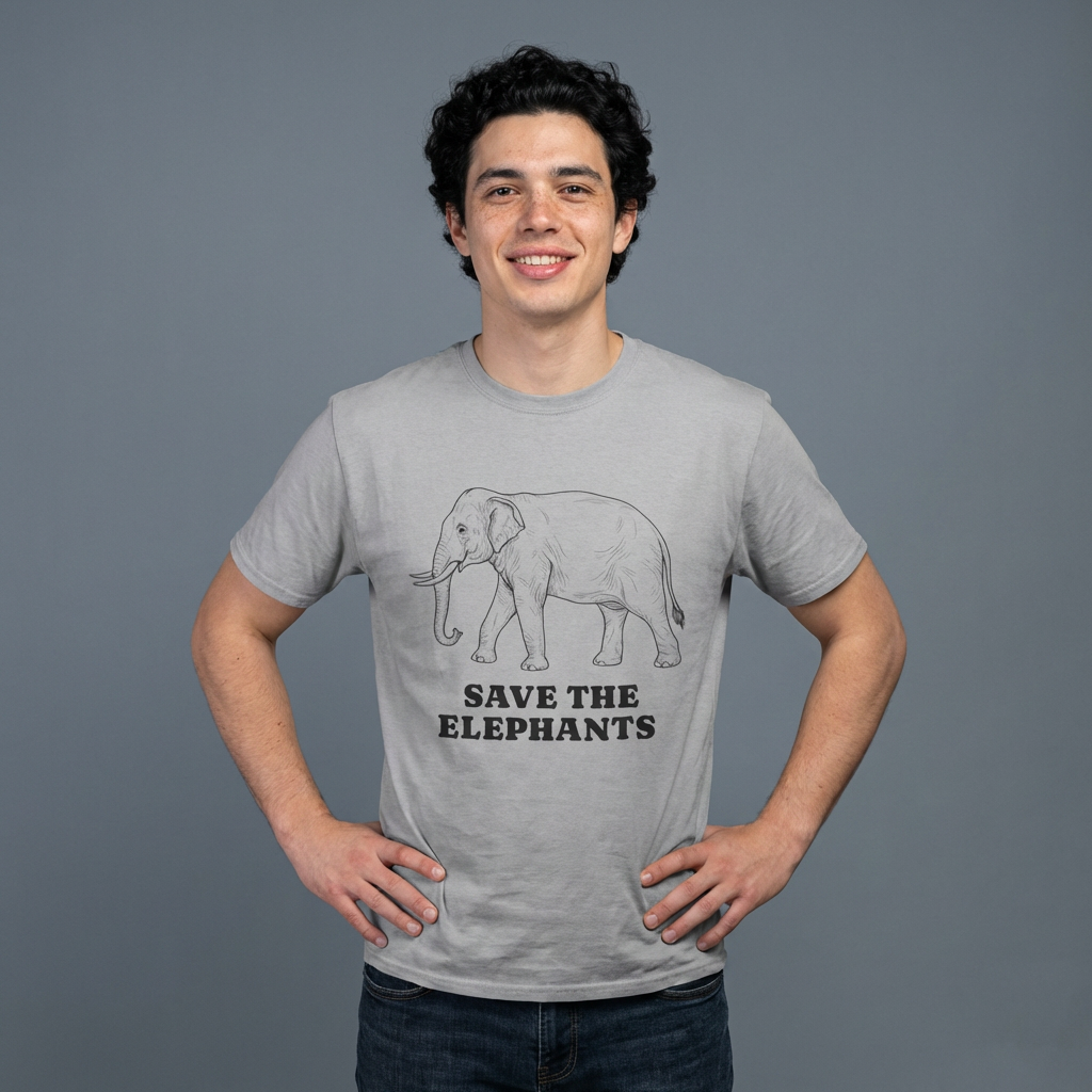 There are fewer than 415,000 African elephants left on earth.