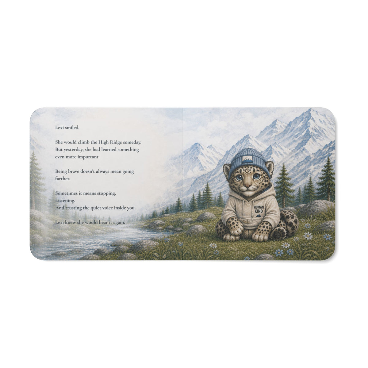 Board Book — “Lexi and the High Path” Children’s Mountain Adventure Picture Book