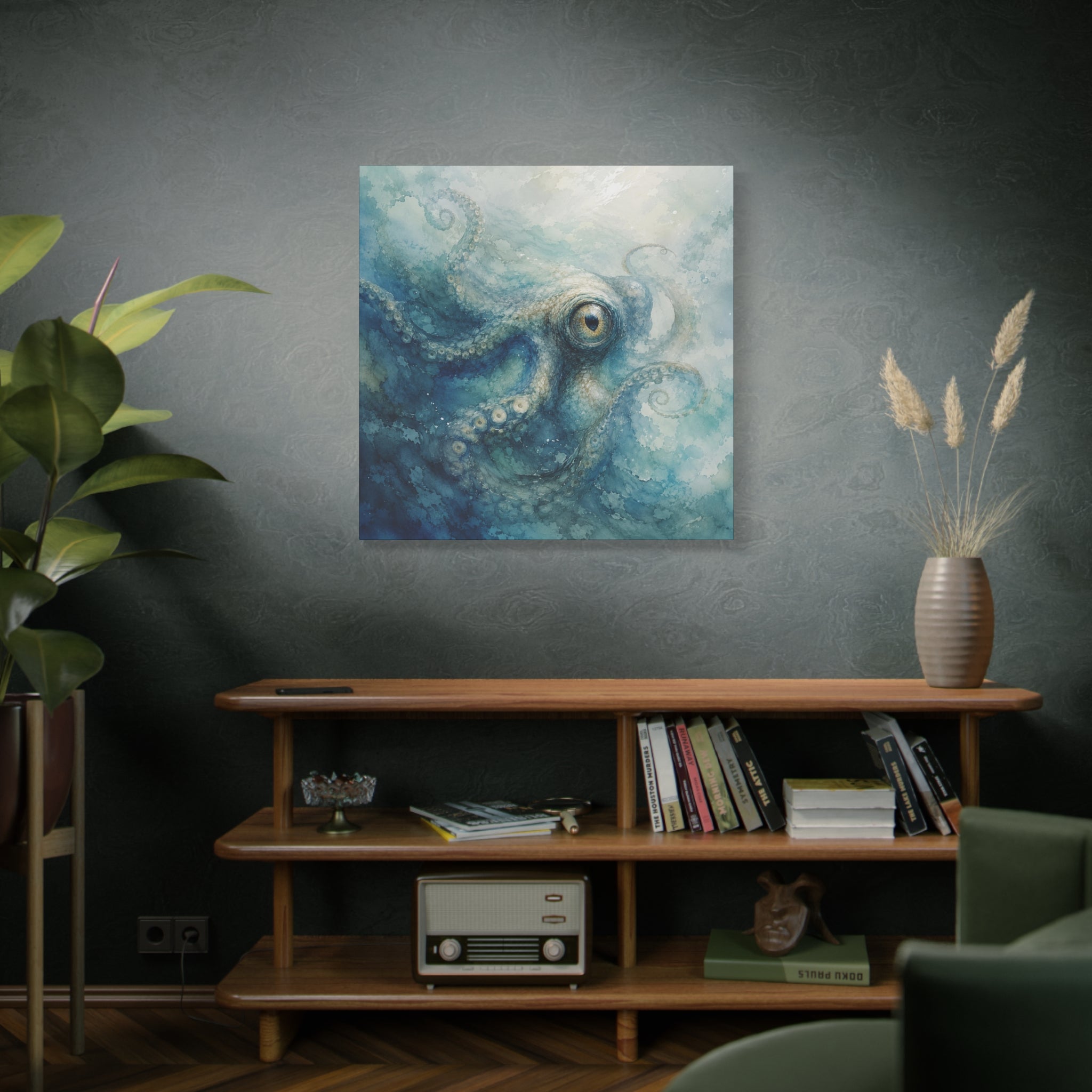 Mind Beneath the Water - Canvas Wall Art — Matte Stretched Ocean Souls