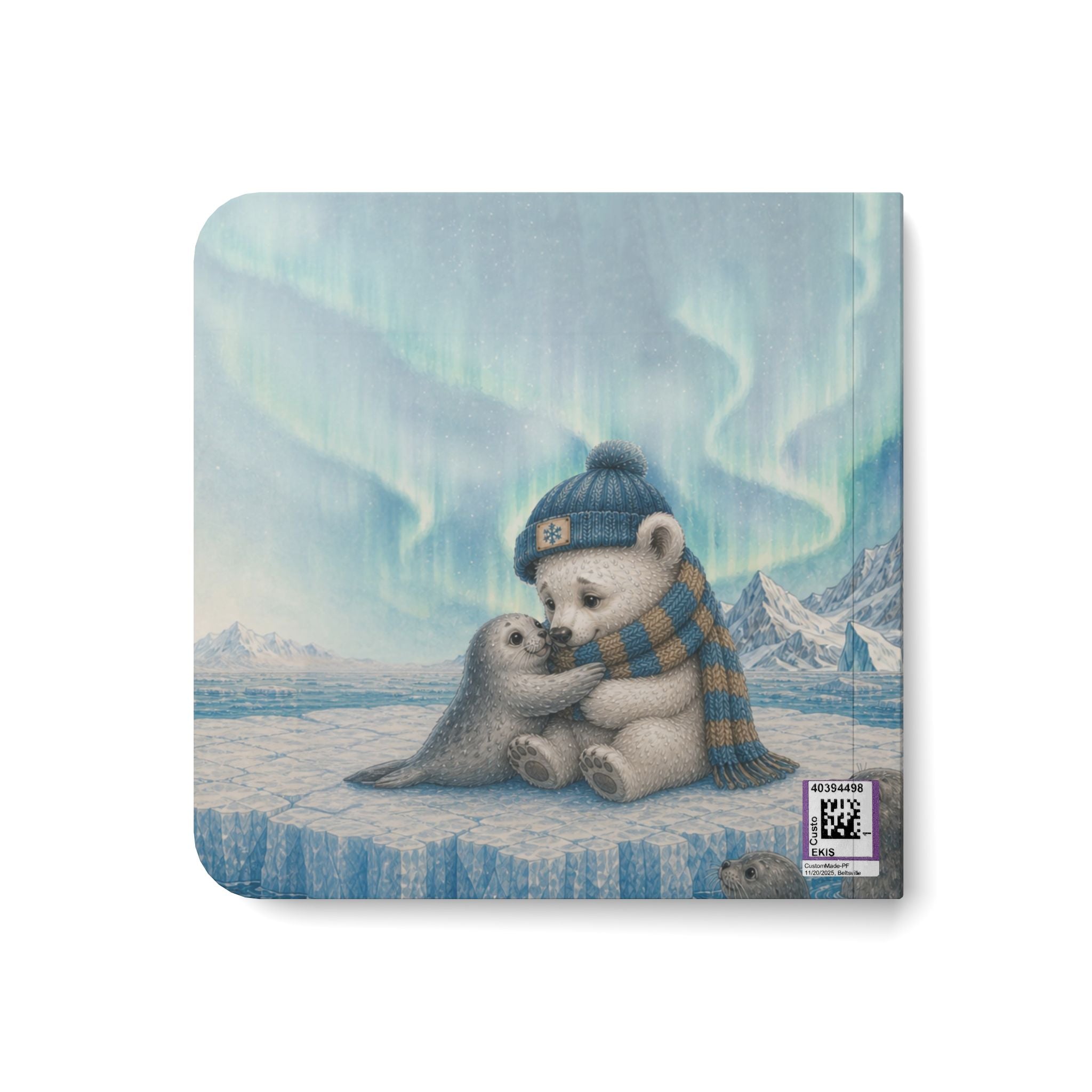 Board Book — "Pebo and the Magic Gift" Children's Polar Bear Tale (Toddler Picture Book)