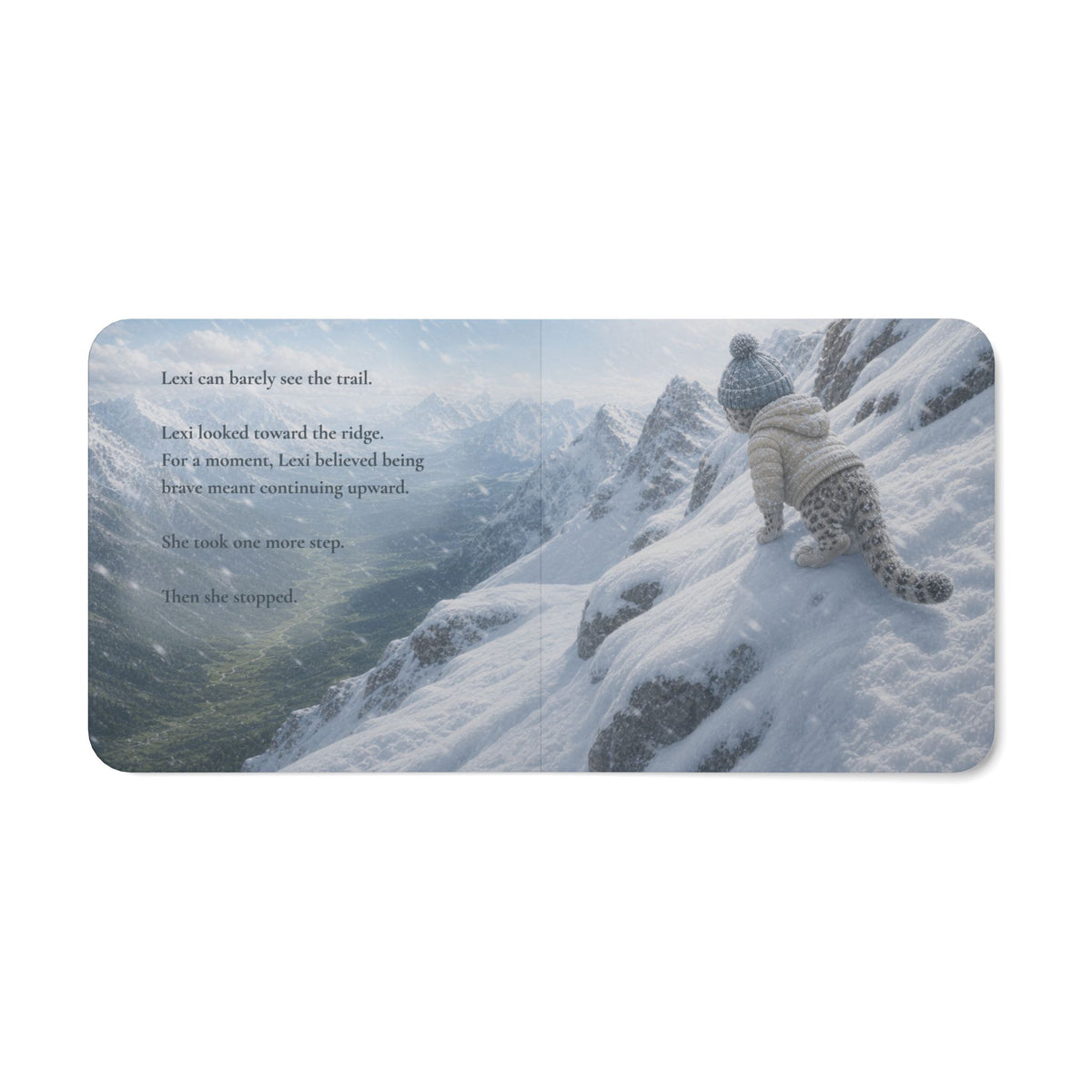 Board Book — “Lexi and the High Path” Children’s Mountain Adventure Picture Book