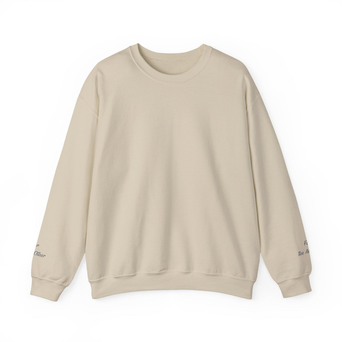 For the World We Share Sweatshirt in a Cotton-poly blend
