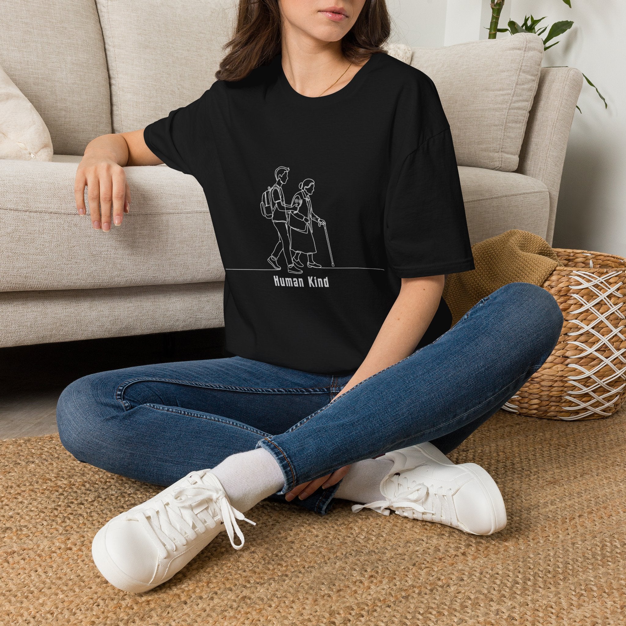 Walking Together Human Kind T‑Shirt