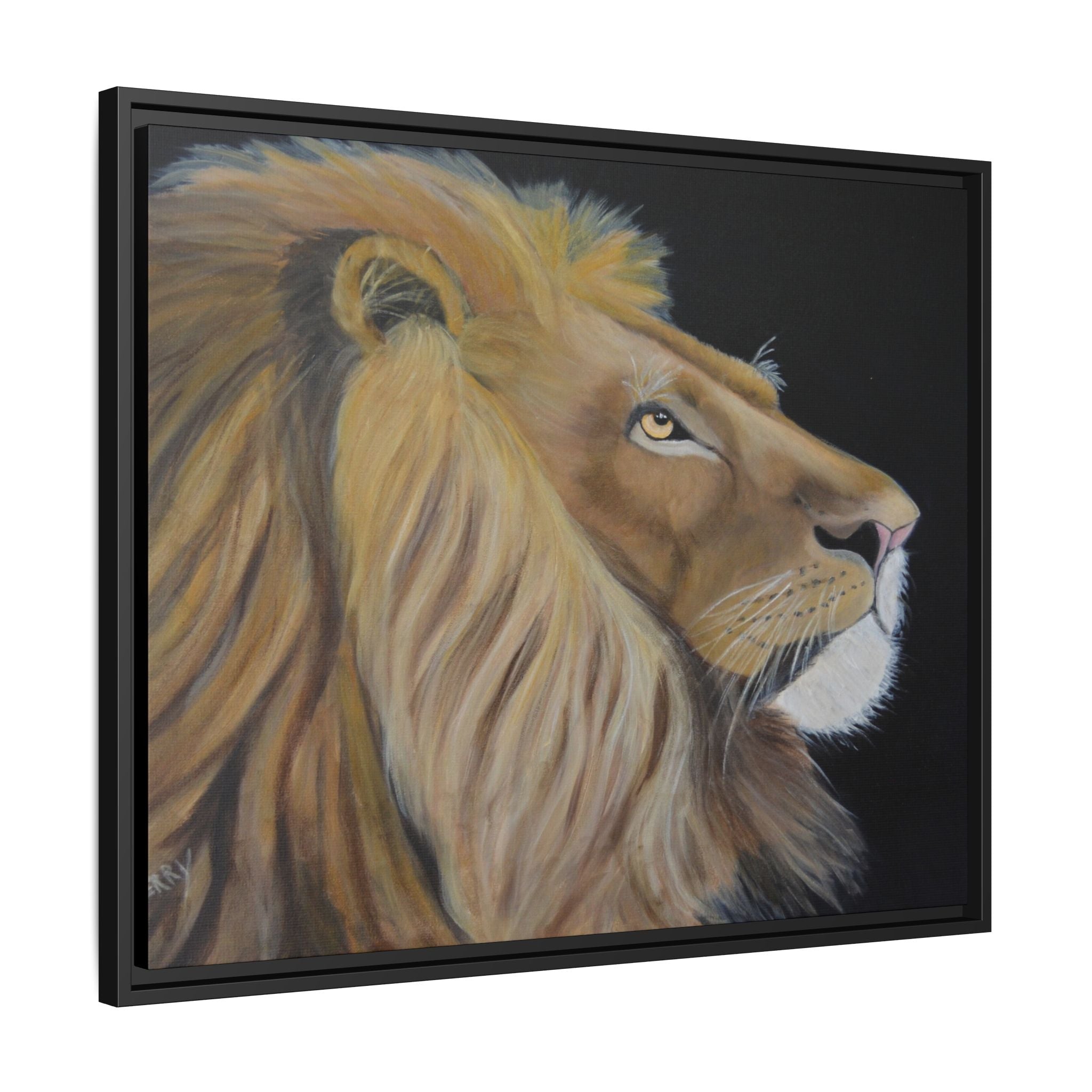 Regal Lion Portrait