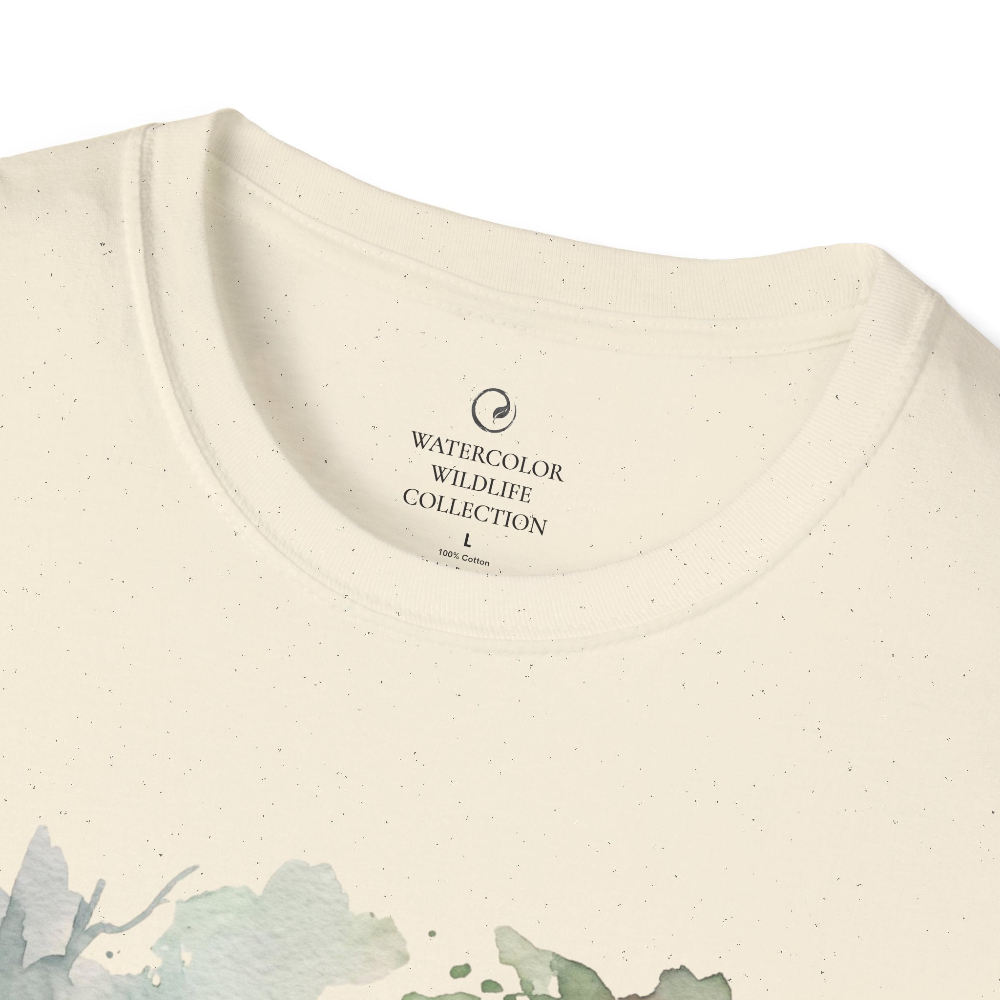 Gorilla Watercolor T-Shirt — Wildlife Art Tee