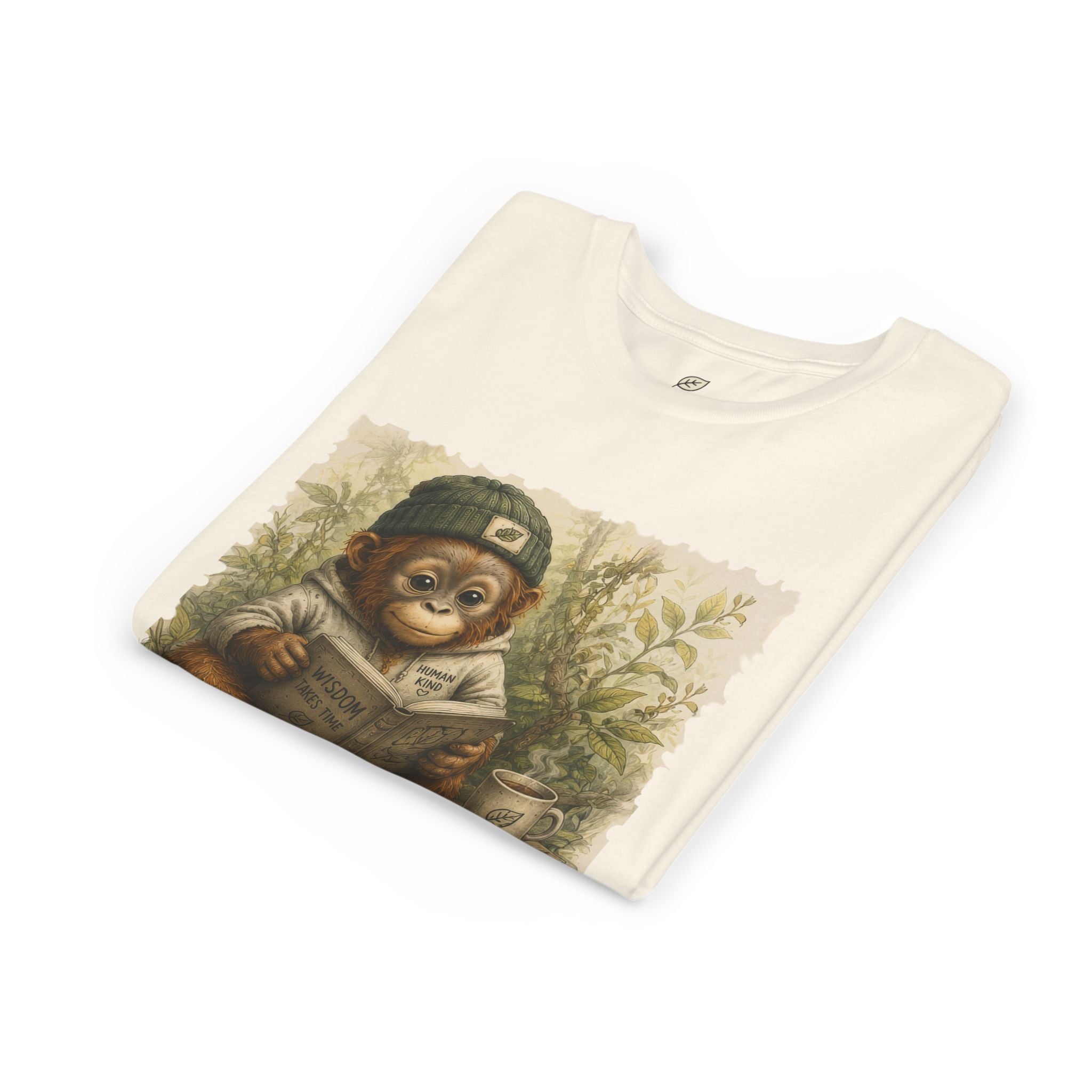 Meet Orrie Youth Tee — 'Wisdom Takes Time' Graphic Kids Shirt
