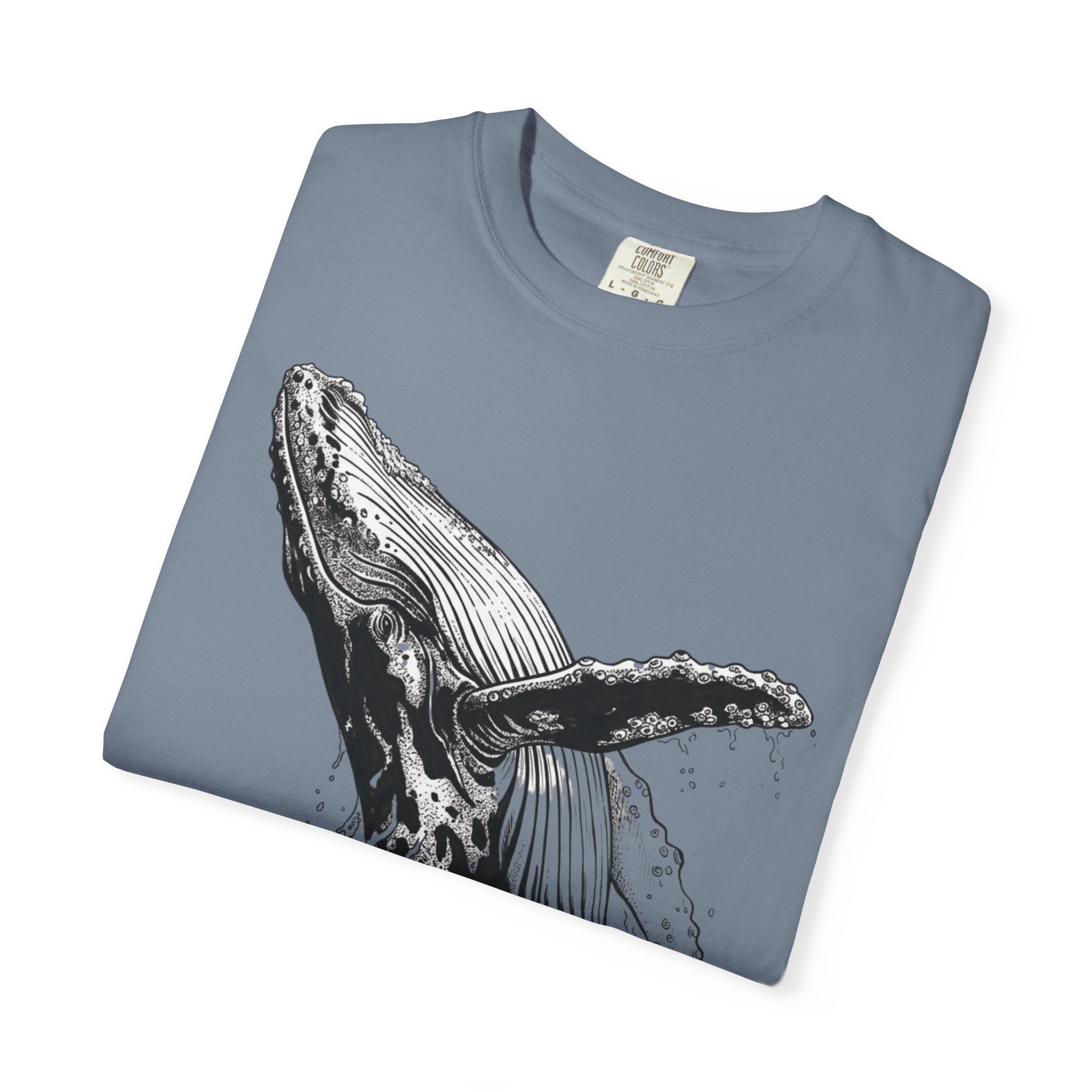 Humpback Whale Breach T-Shirt — Ocean Neighbors Collection