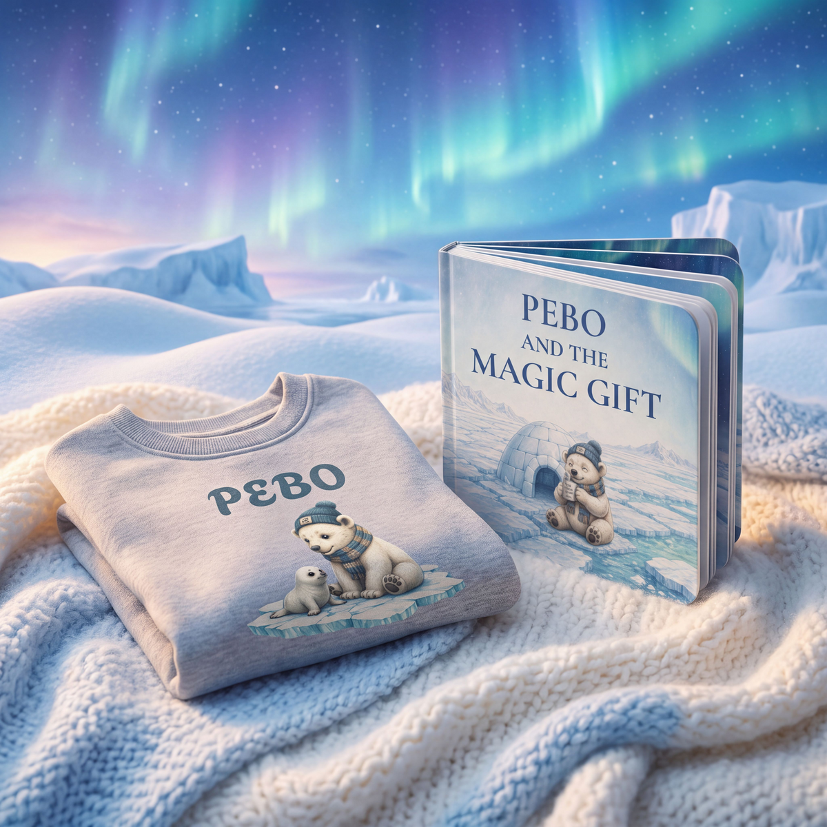 Pebo Storybook and Toddler Hoodie
