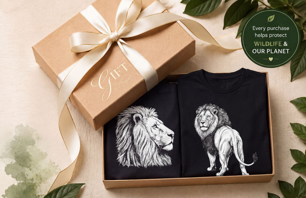 Animal Lovers Tee and Tote Gift Set