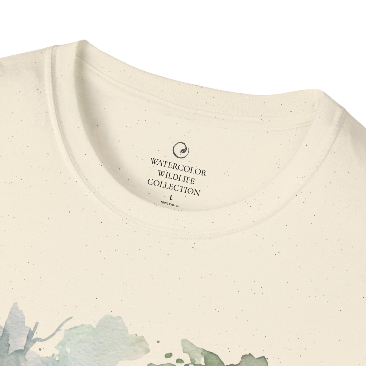 Gorilla Watercolor Graphic T-Shirt on 100% cotton