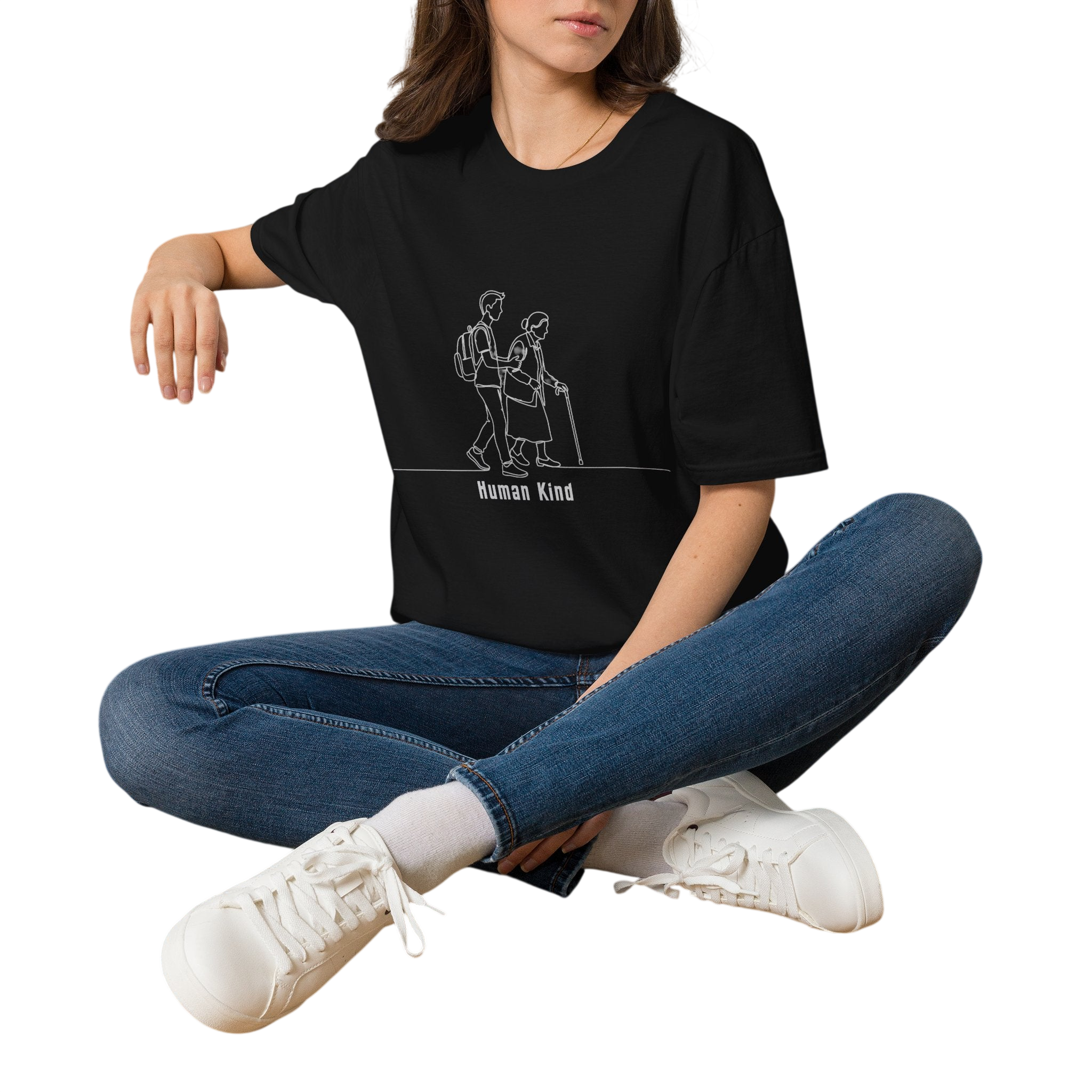 Walking Together Human Kind T‑Shirt