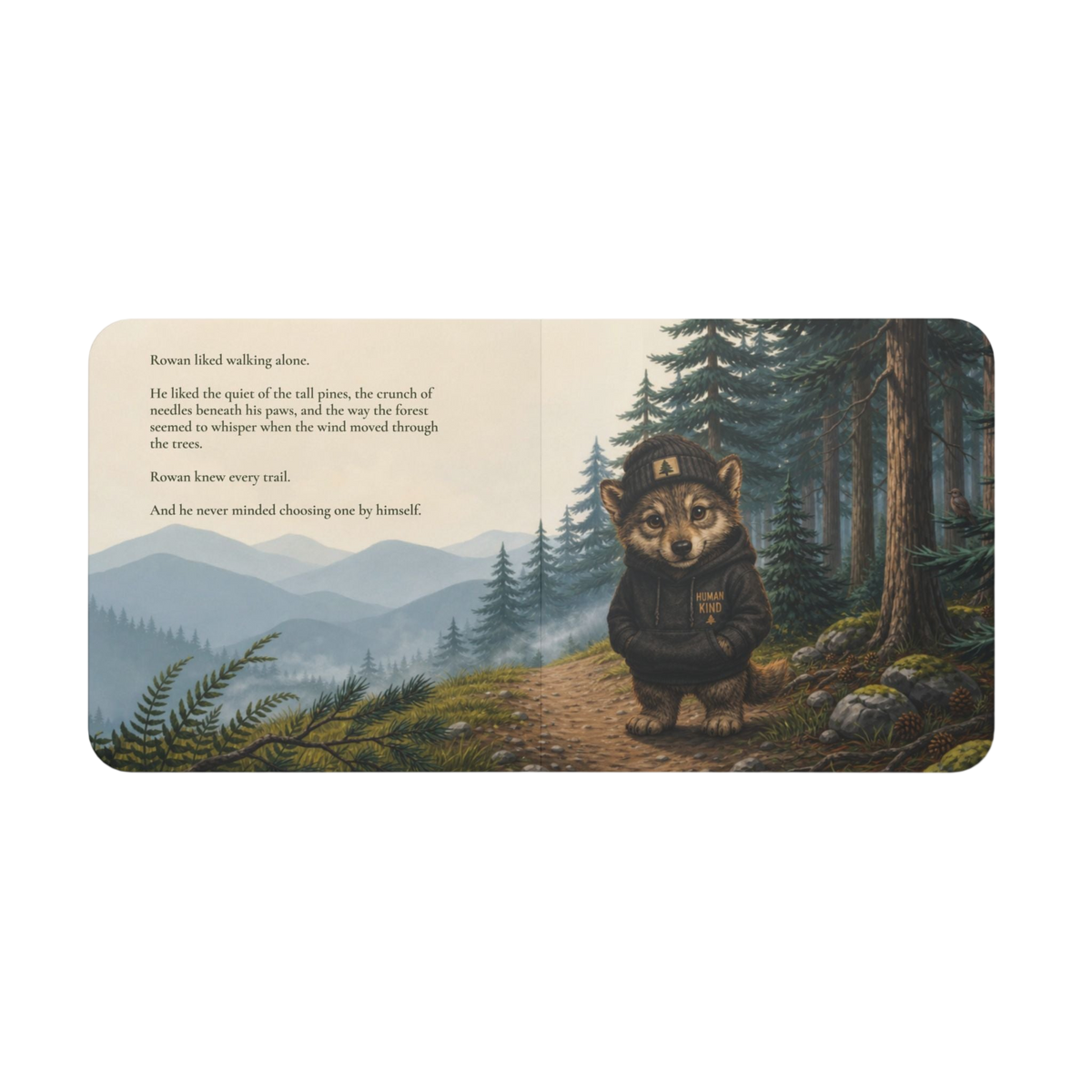 "Rowan and the Path He Chose" Storybook