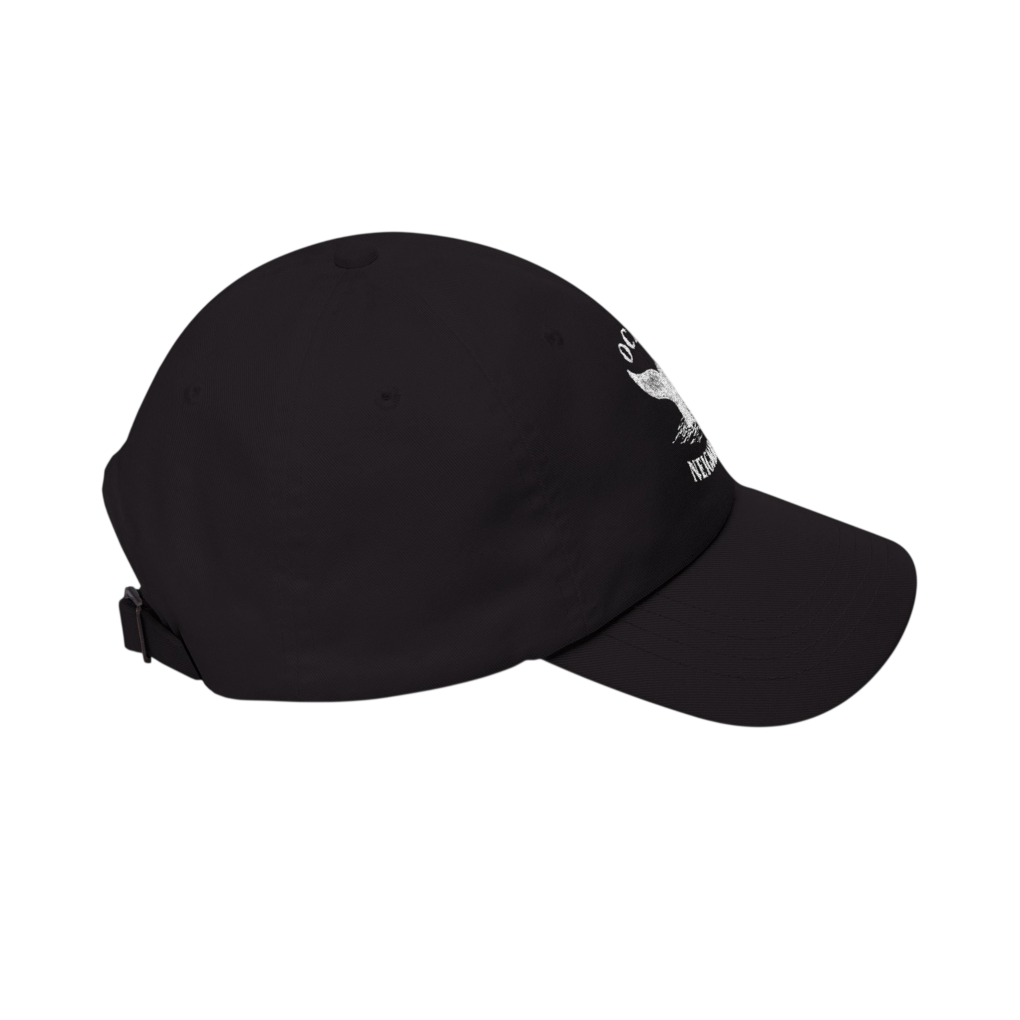 Ocean Neighbor Cap — Whale Tail Embroidered Cap
