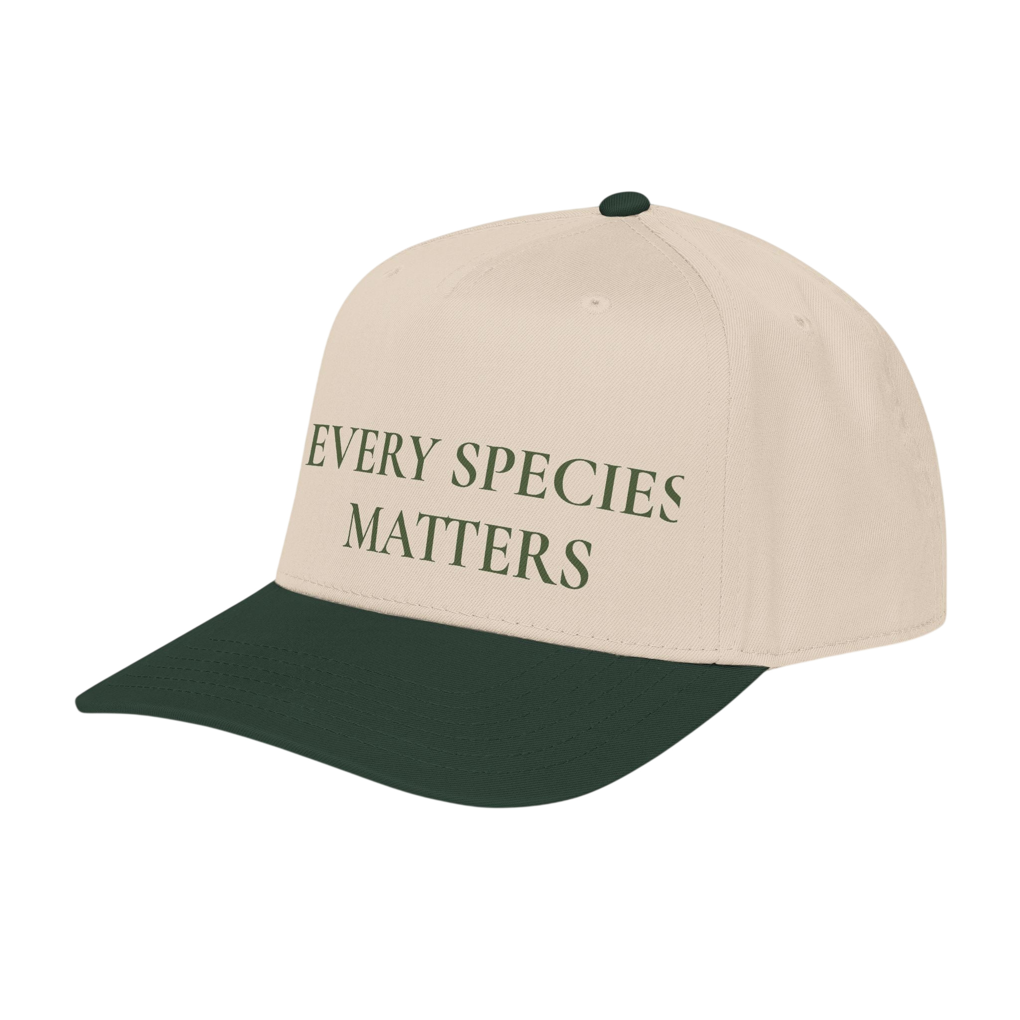 Every Species Matters Baseball Cap — Eco Awareness Mid Profile Hat