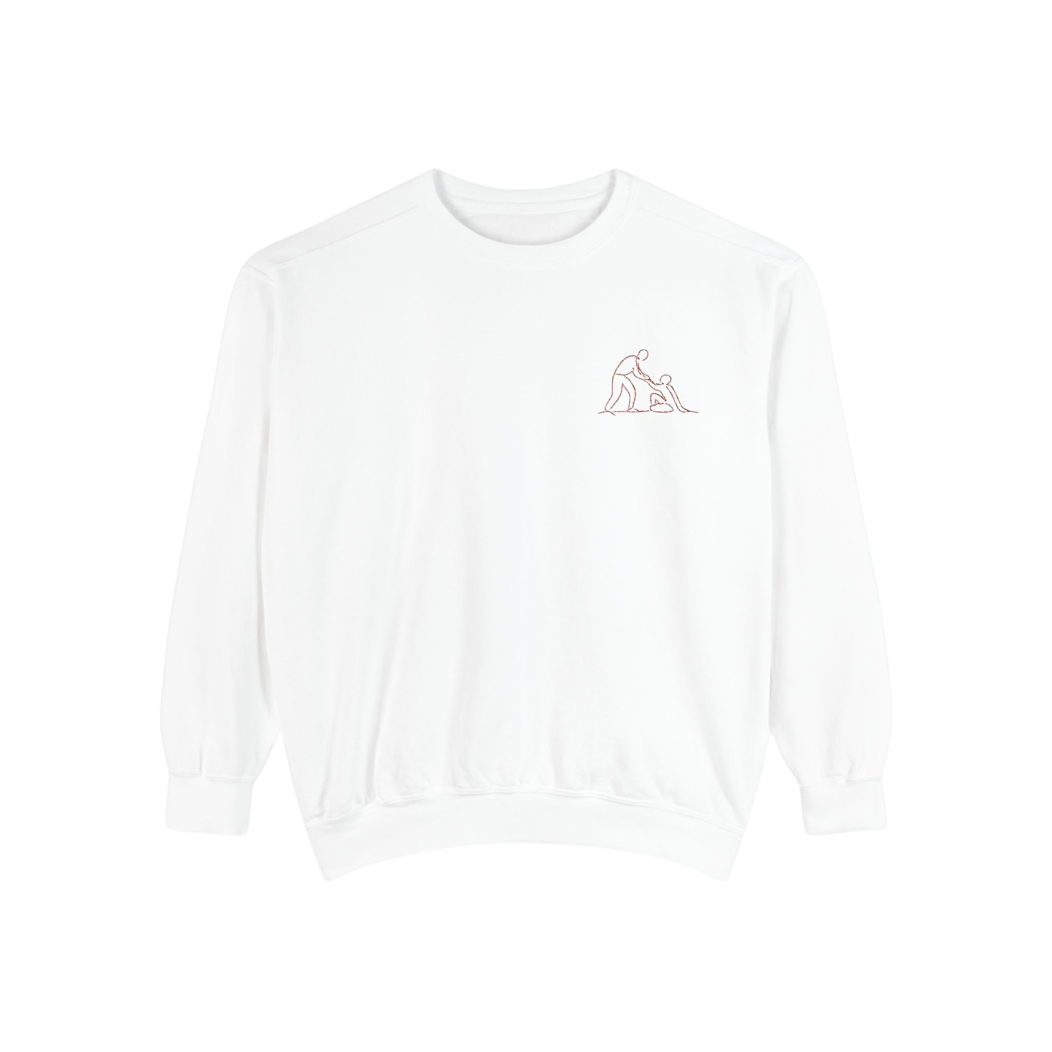 “Be the Reason Someone Keeps Going“ Embroidered Sweatshirt
