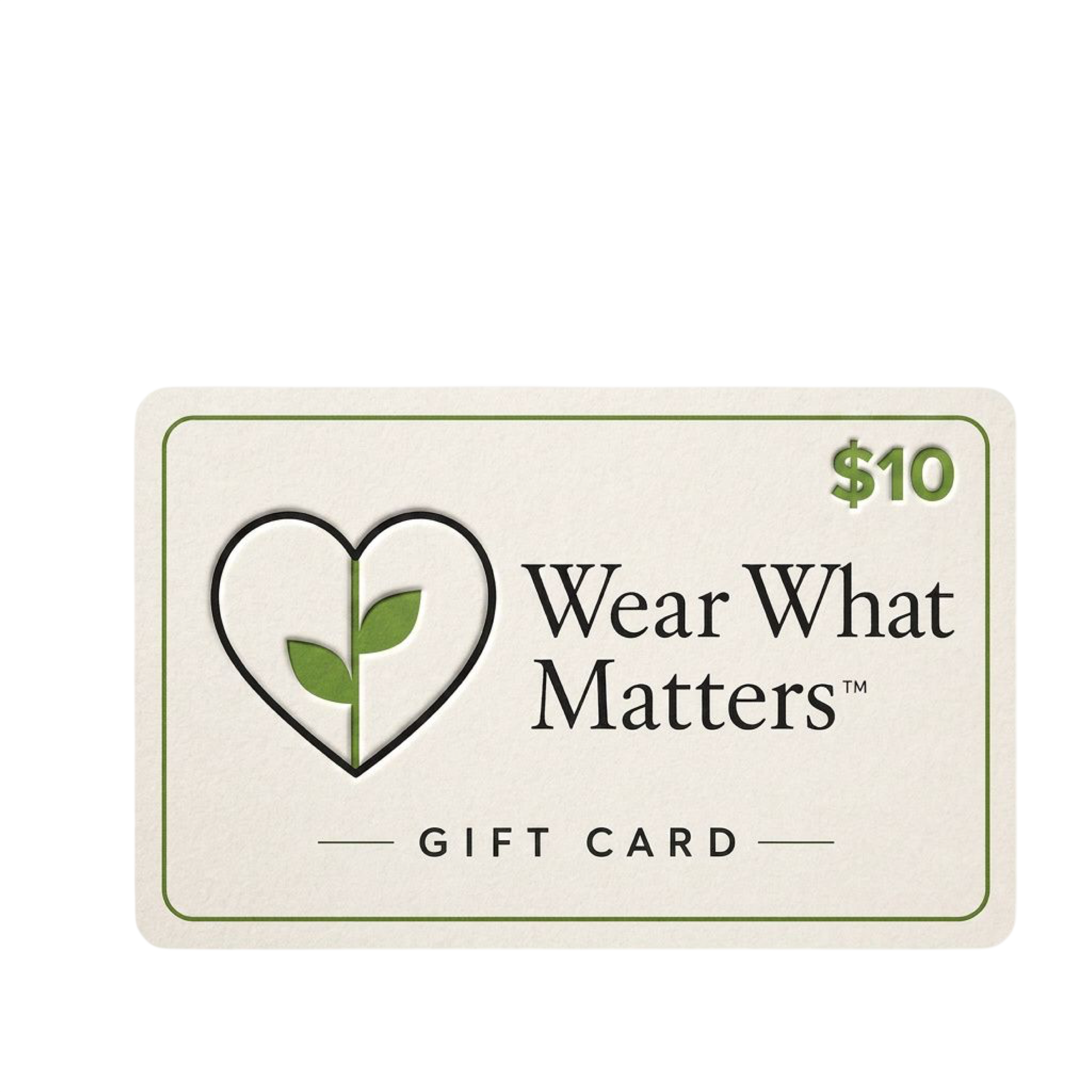 Wear What Matters Gift Cards