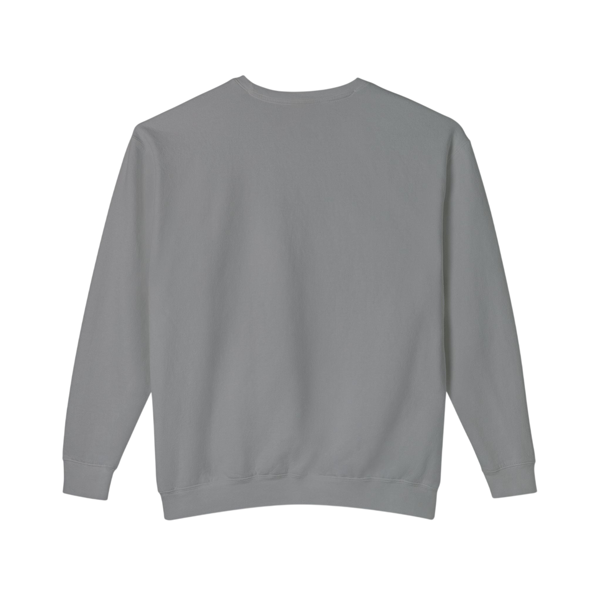 Zebra Splash Crewneck Sweatshirt – Watercolor Striped Zebra Art on Gray