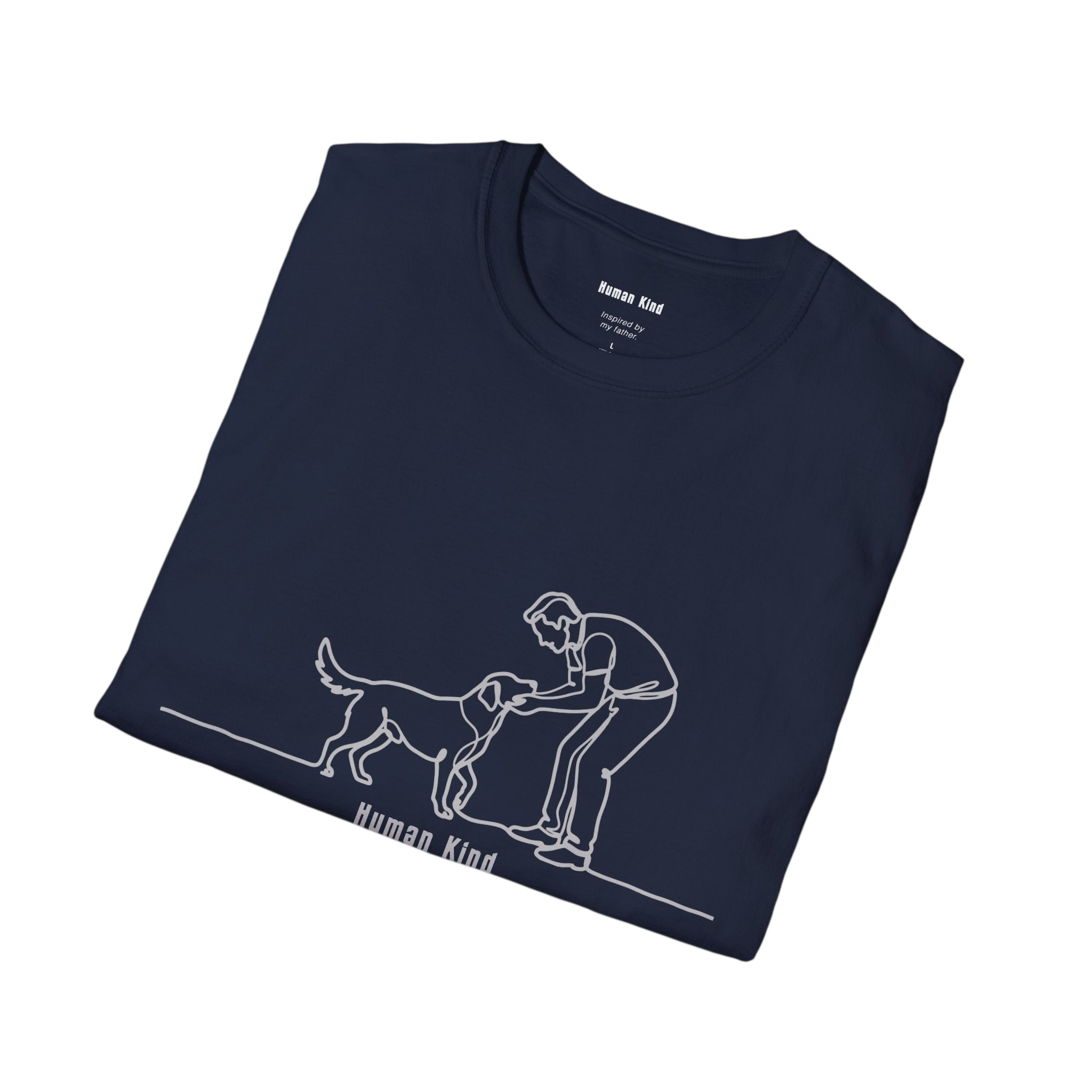 Man Meets Dog — Human Kind Art Tee