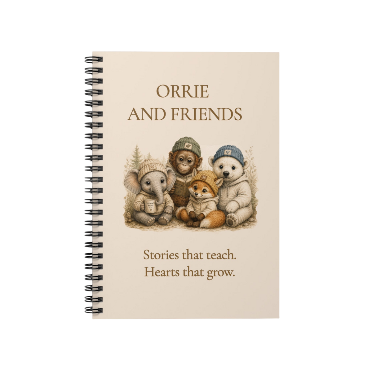 Orrie and Friends Spiral Notebook