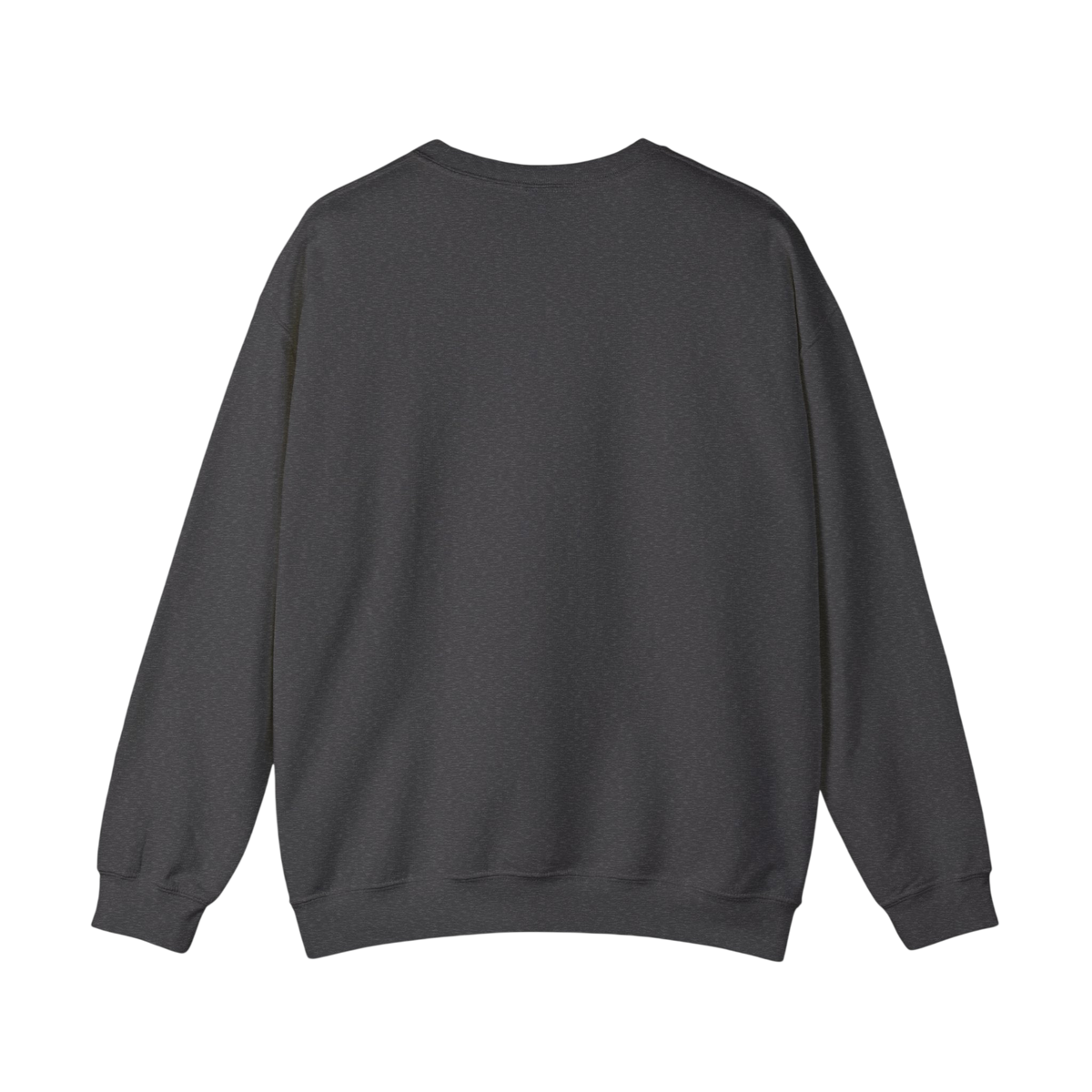 Lion Big Cats Crewneck Sweatshirt – Majestic Wildlife Graphic in Charcoal