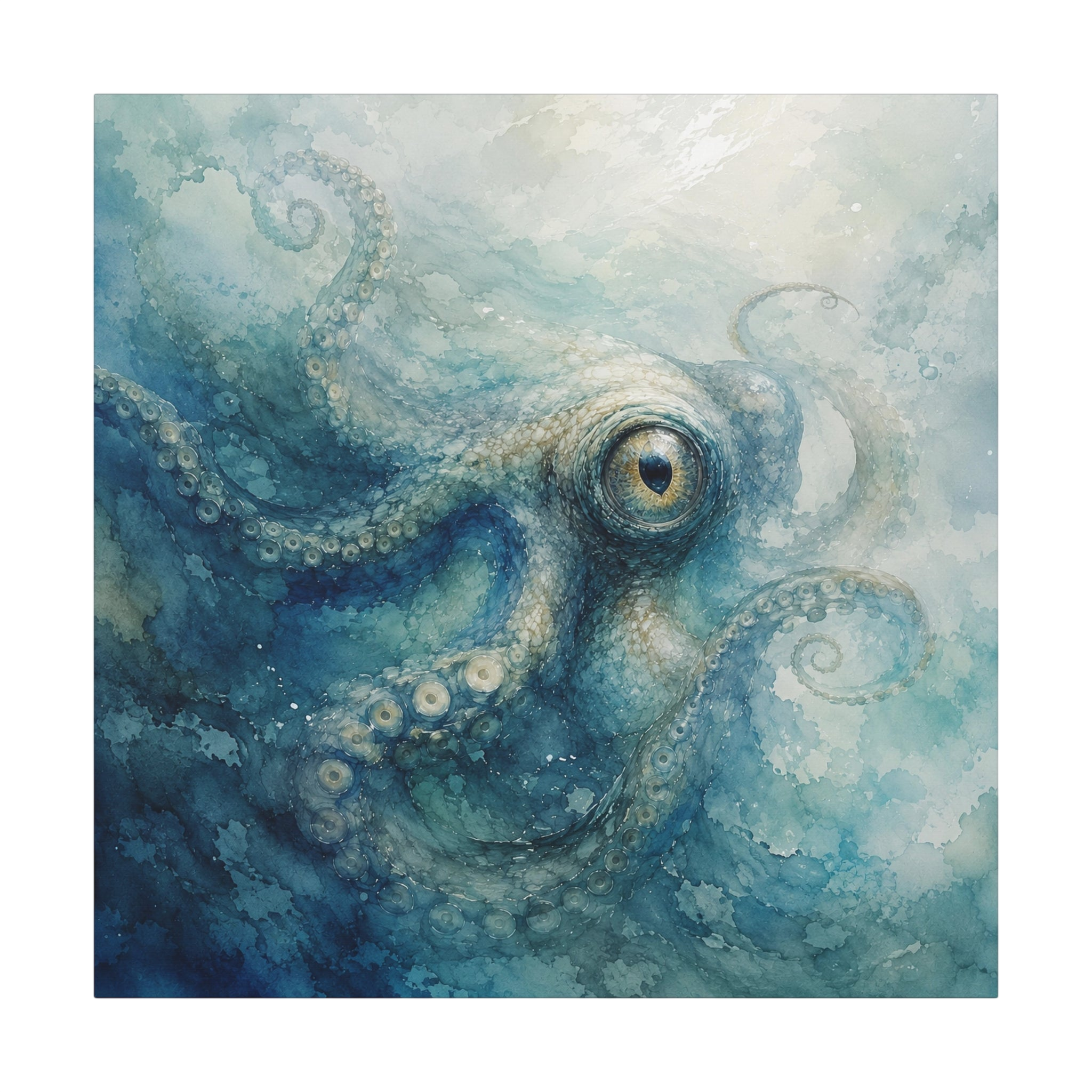 Mind Beneath the Water - Canvas Wall Art — Matte Stretched Ocean Souls