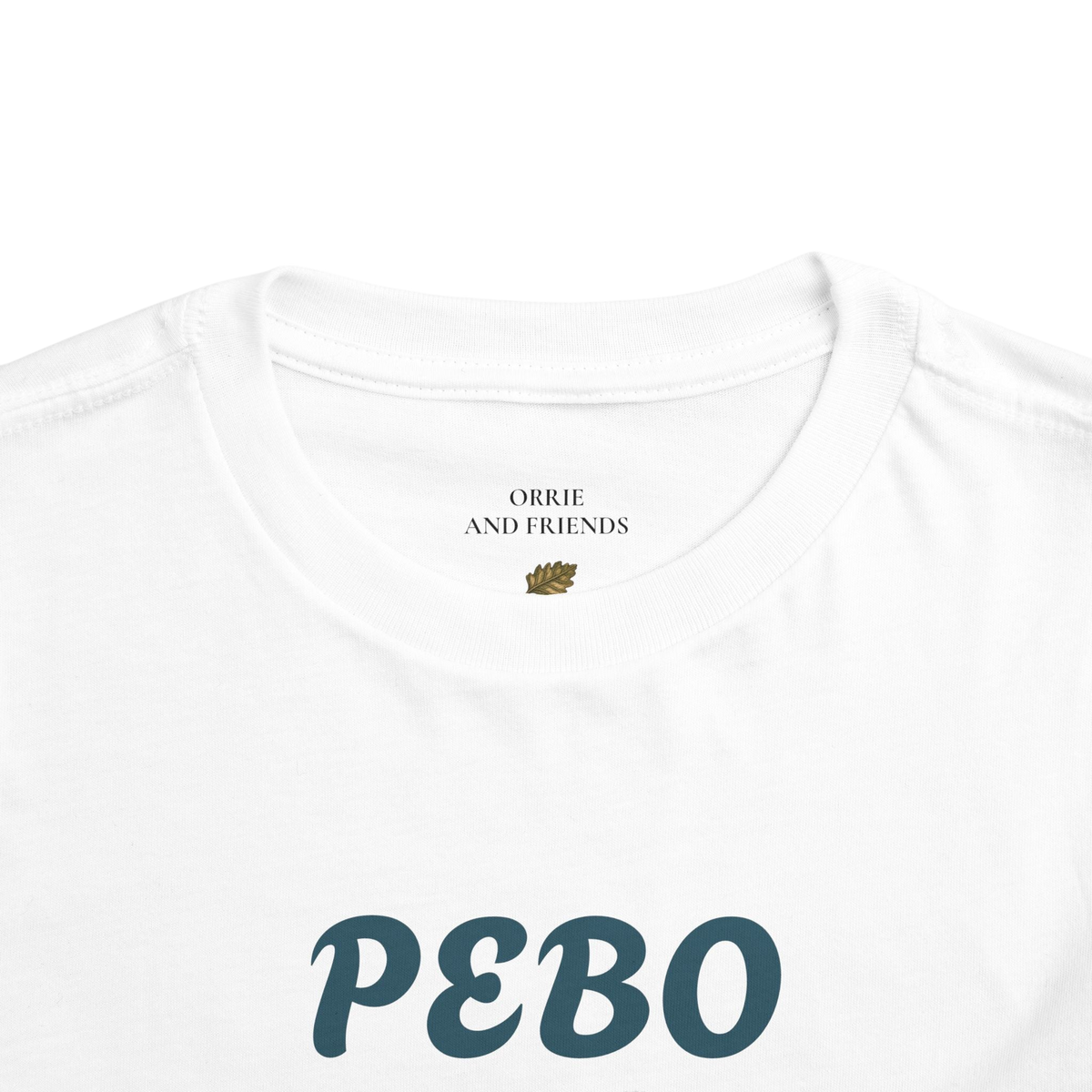 Toddler Tee — 'PEBO' Polar Bear CubGraphic Shirt