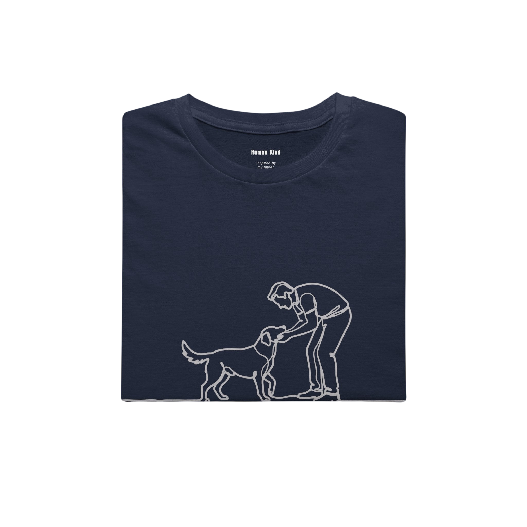 Man Meets Dog — Human Kind Art Tee