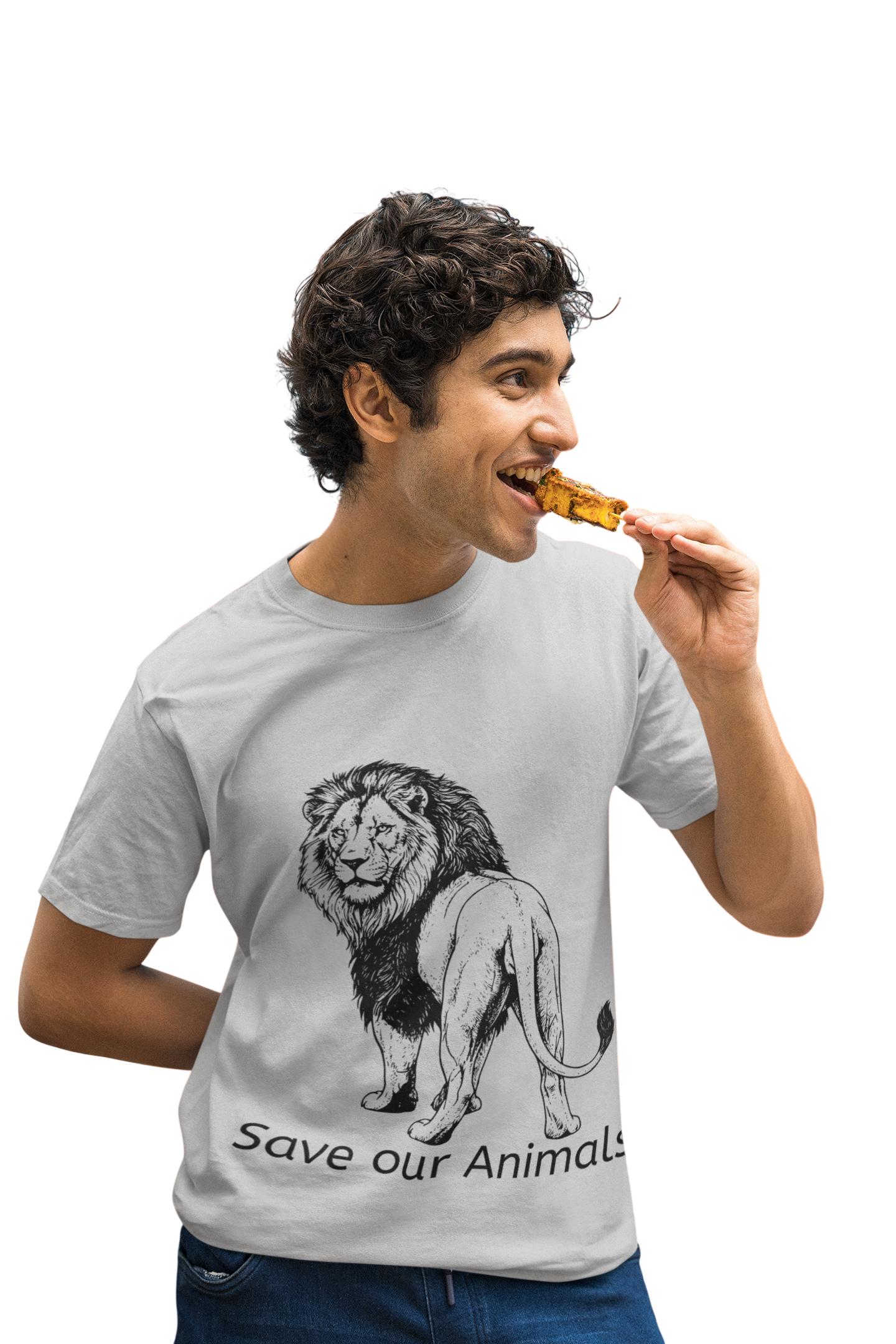 Lion Graphic Tee — Disappearing From the Earth
