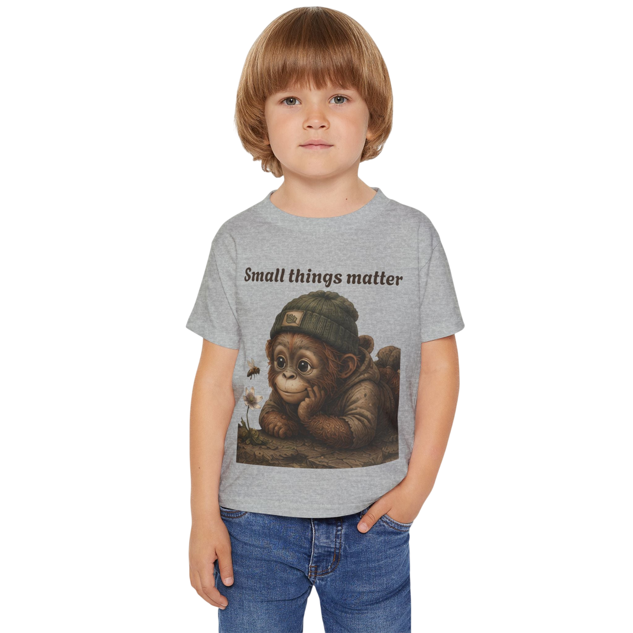 Toddler T-Shirt — "Small Things Matter" Cute Orrie Tee