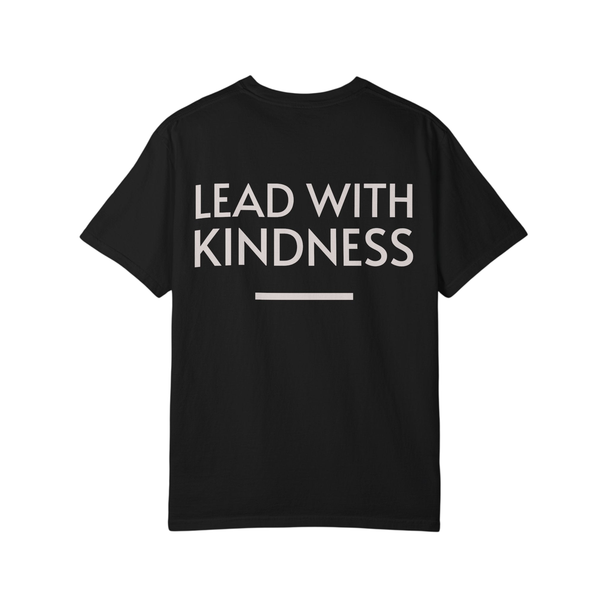 Human Kind Black Graphic T-shirt on Comfort Colors