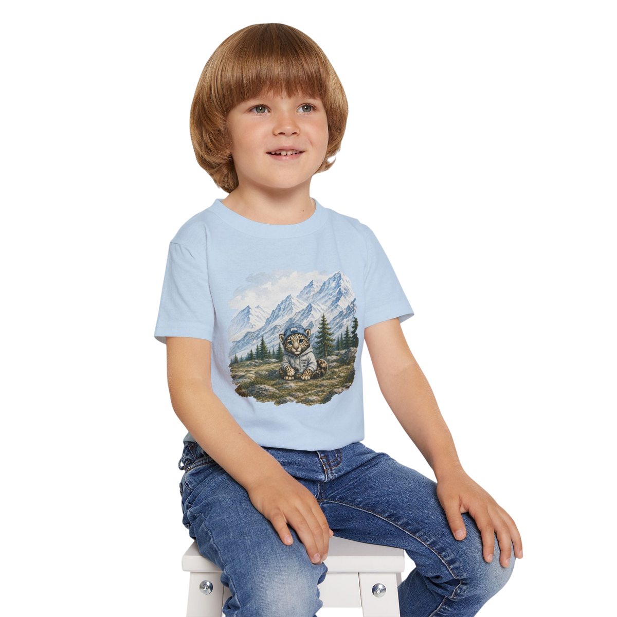Toddler T-shirt - Lexi tiger cub and the High Path 100% Cotton tee