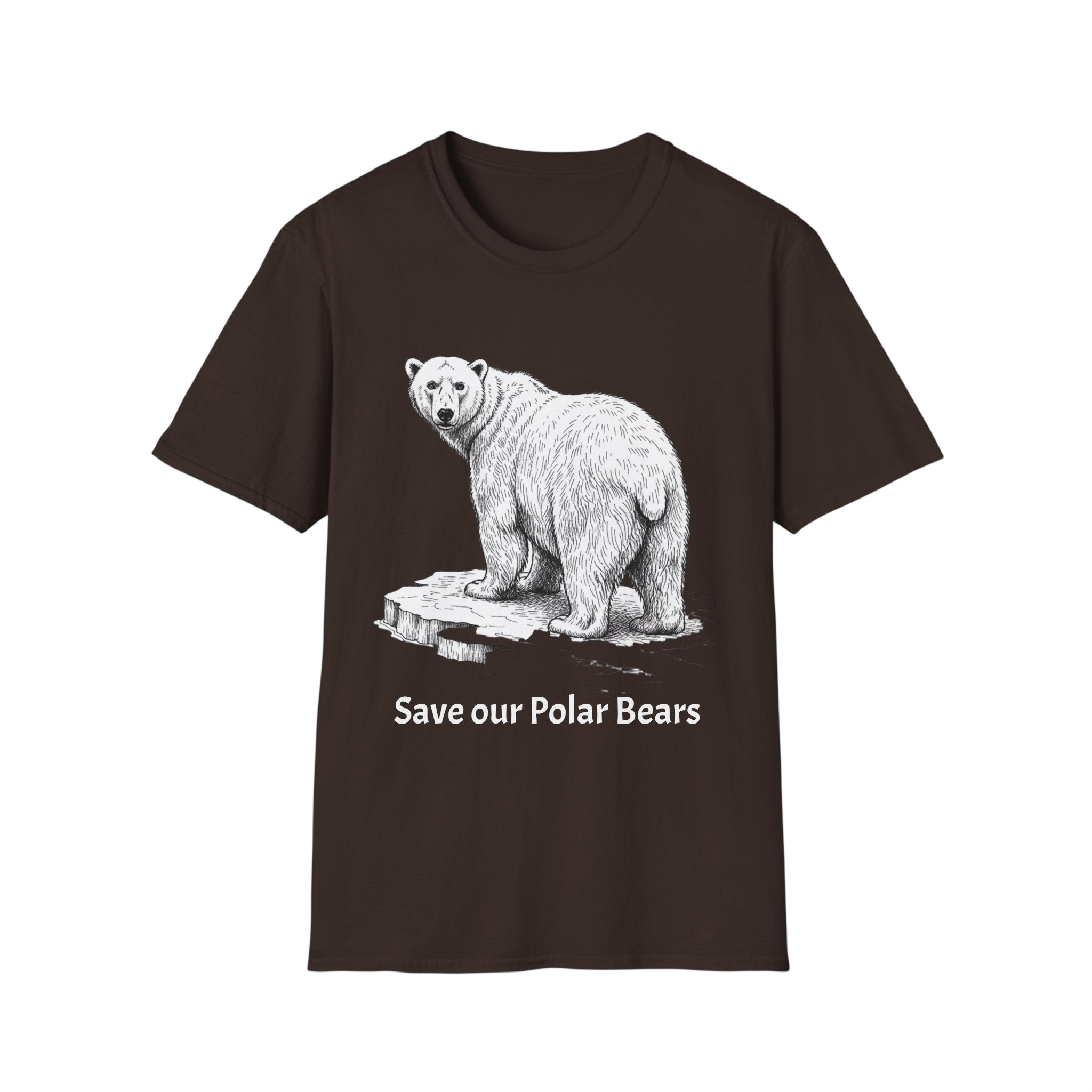 Polar Bear Graphic Tee — The Ice Is Gone