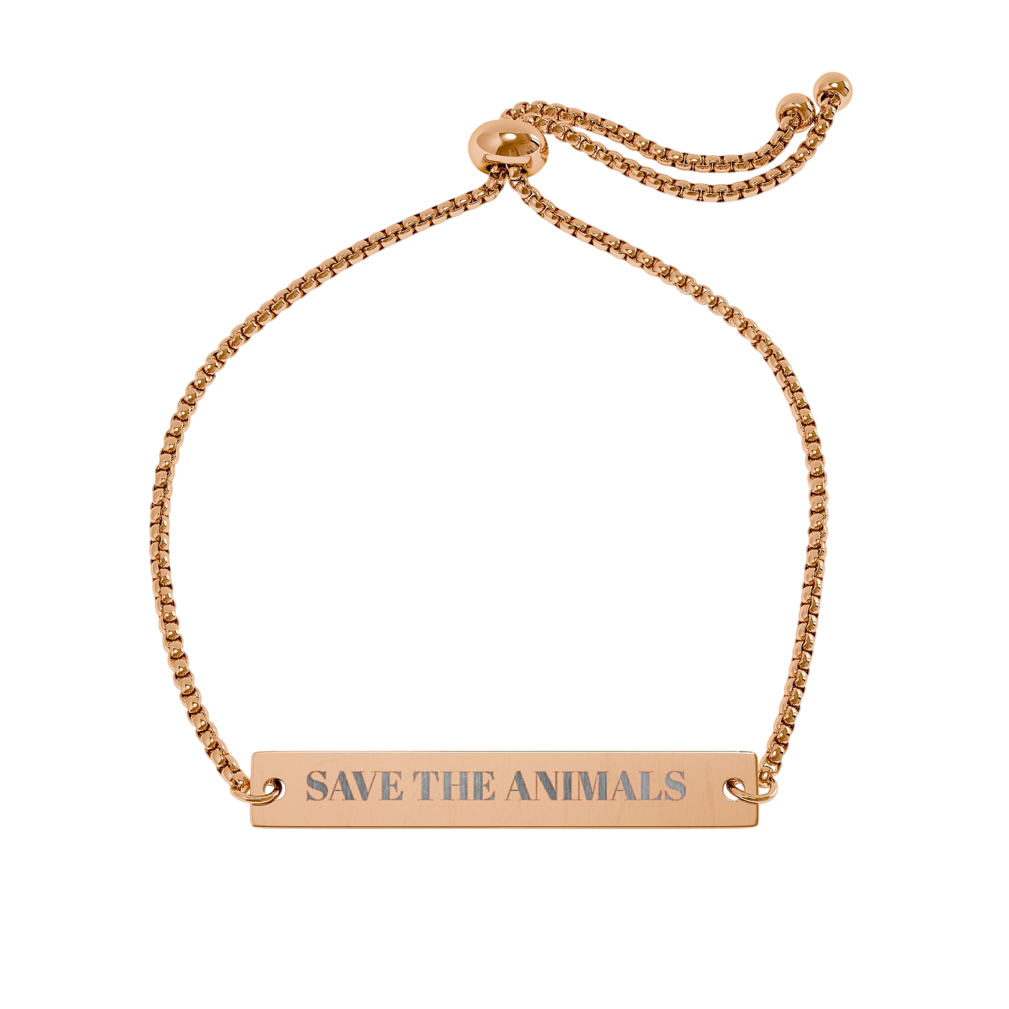 Engraved Adjustable Bar Bracelet | Personalized Name Plate Jewelry
