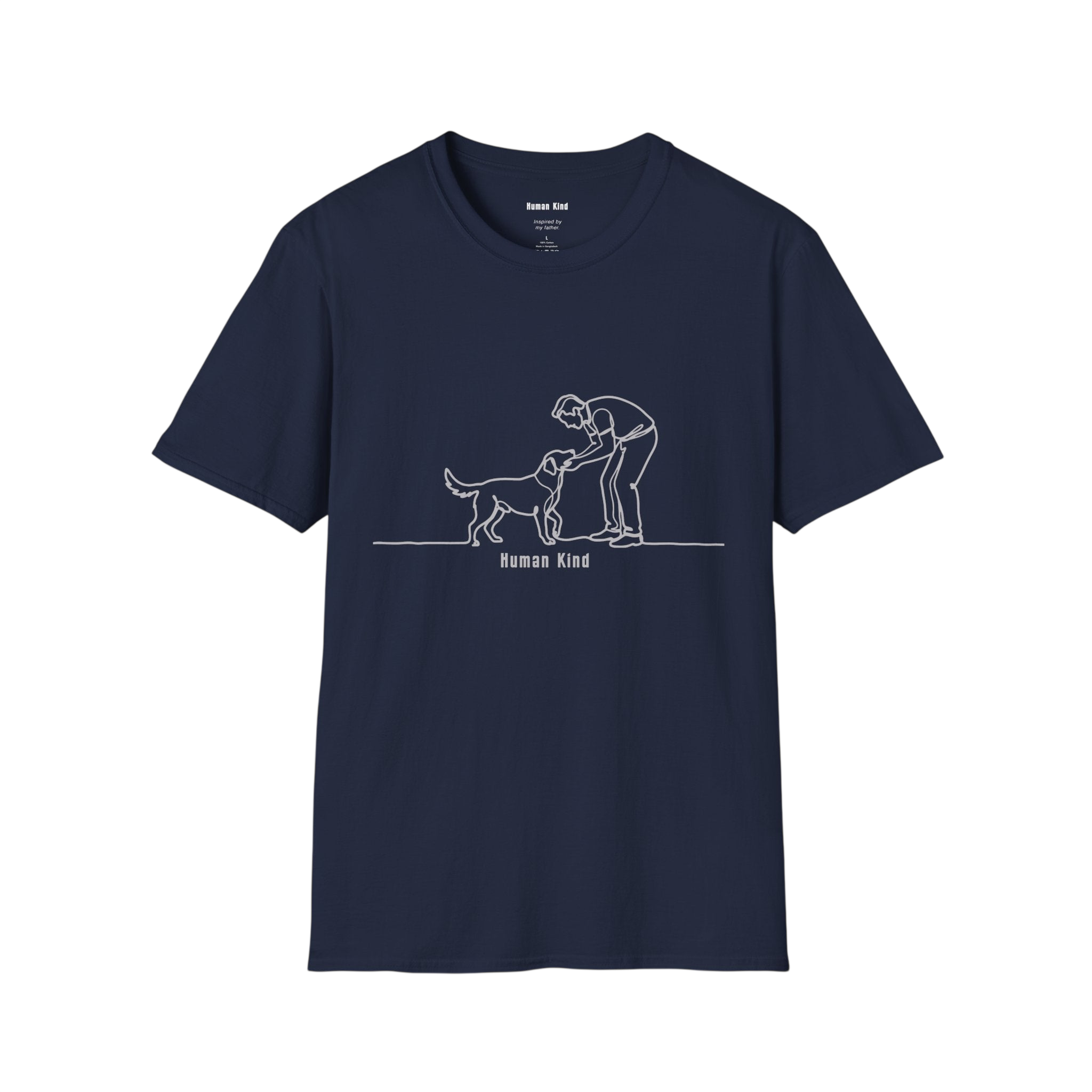 Man Meets Dog — Human Kind Art Tee