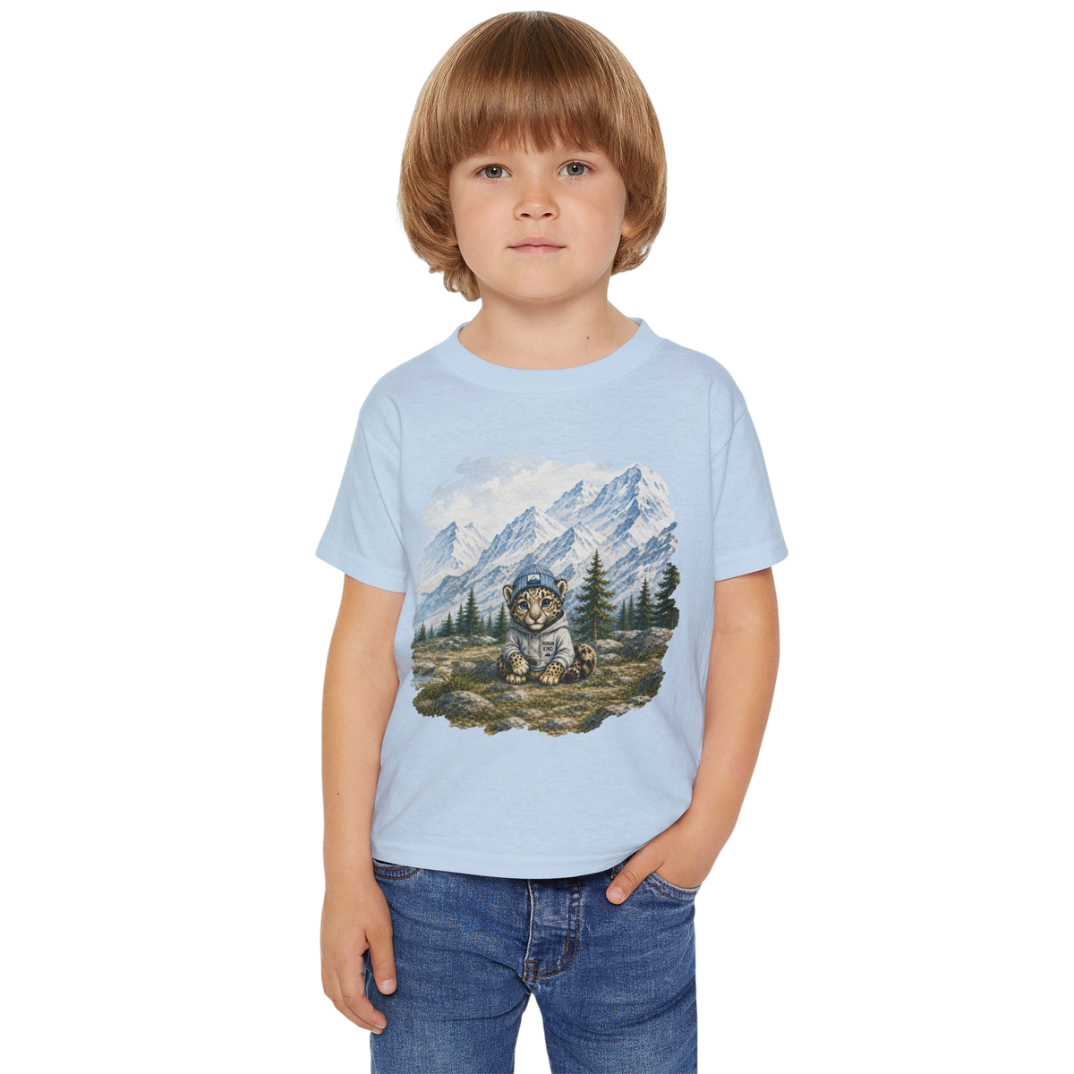 Toddler T-shirt - Lexi tiger cub and the High Path 100% Cotton tee