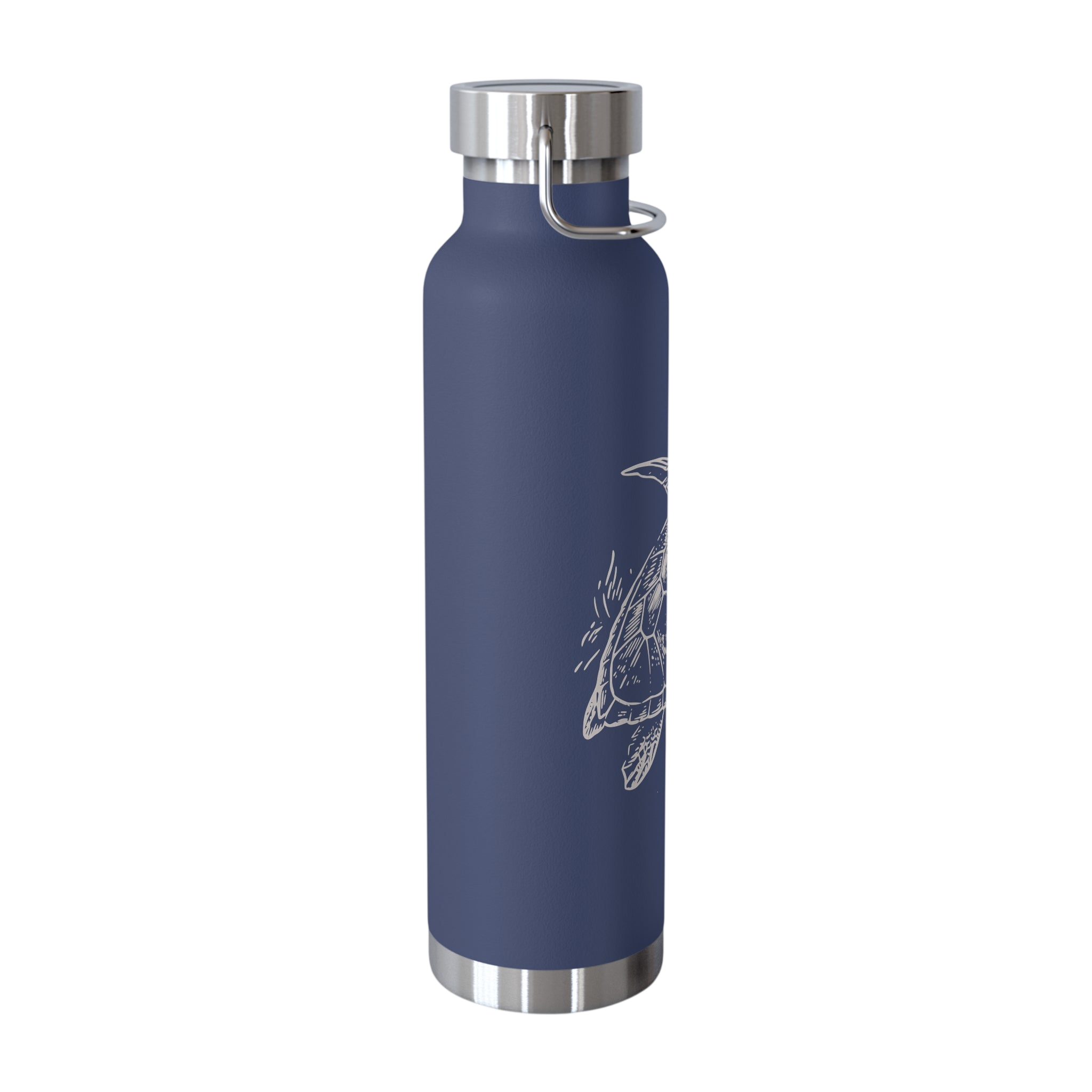Sea Turtle 22oz Ocean Neighbors Vacuum Bottle — Insulated Copper Water Bottle